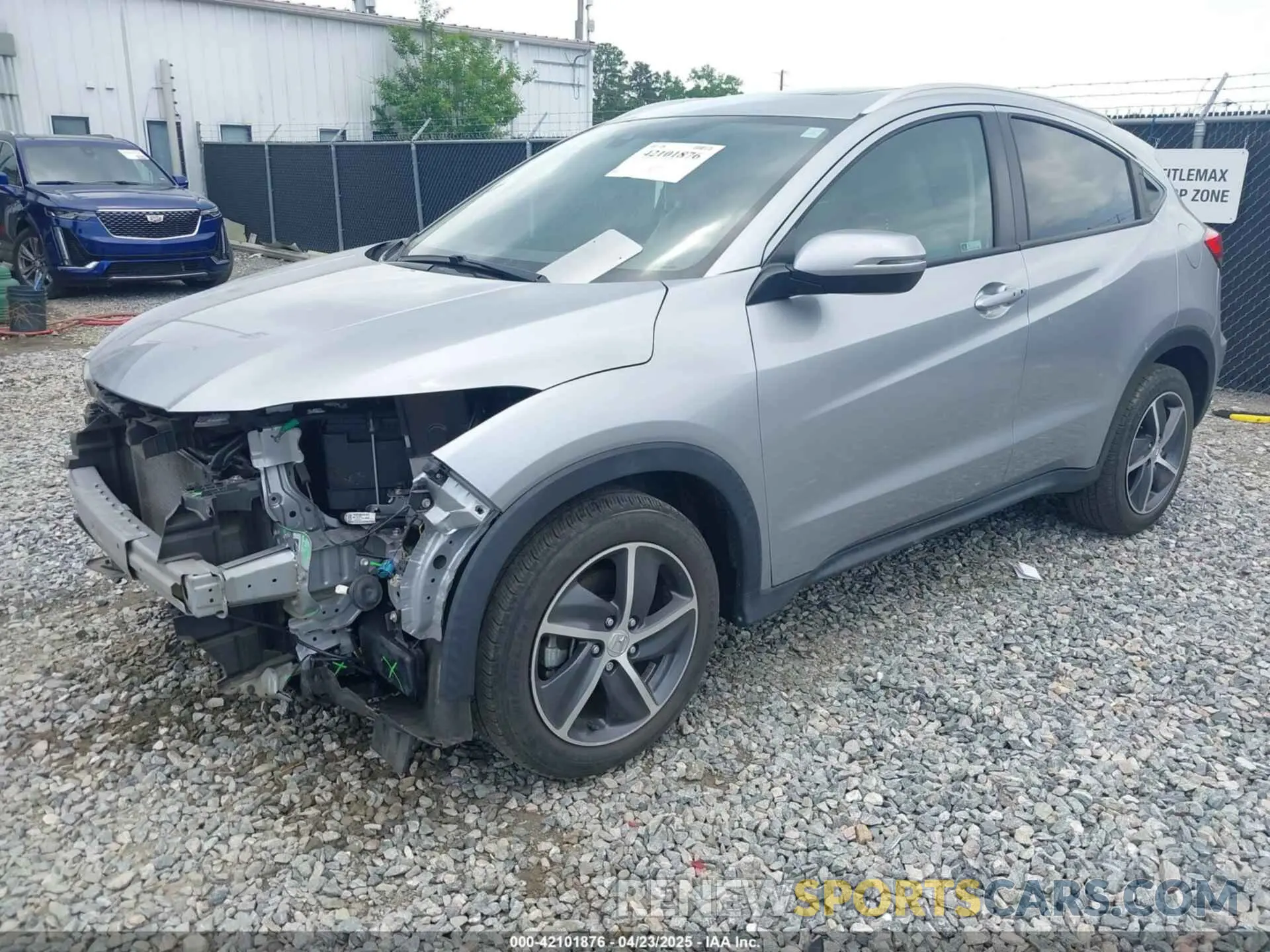 2 fotografías del automóvil dañado 3CZRU6H57MM702344 HONDA HR-V 2021
