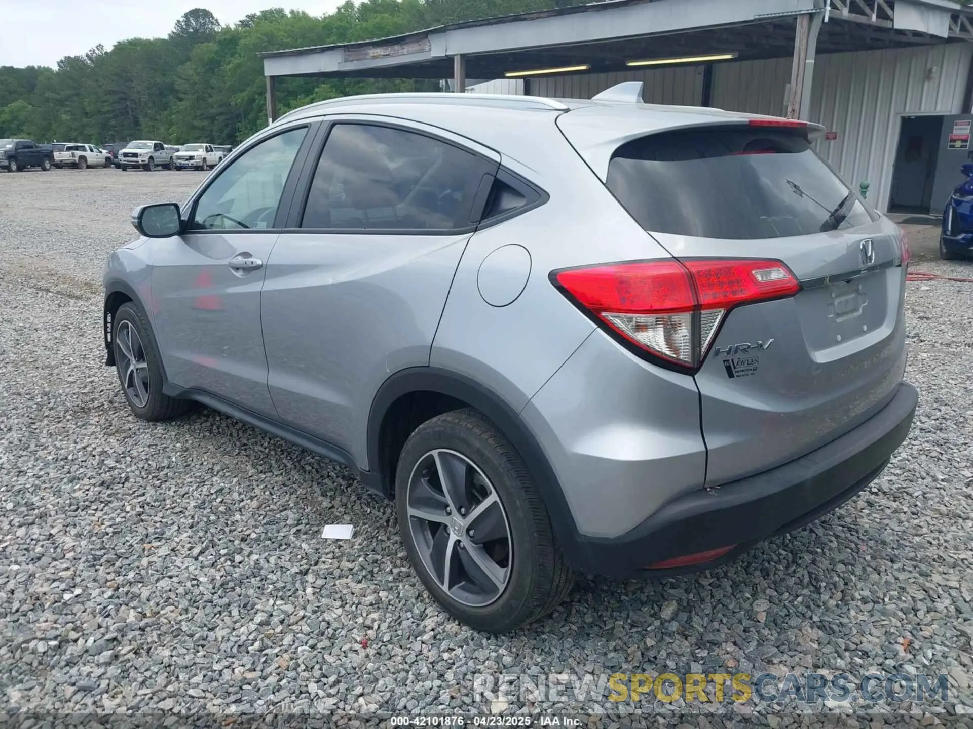 3 fotografías del automóvil dañado 3CZRU6H57MM702344 HONDA HR-V 2021