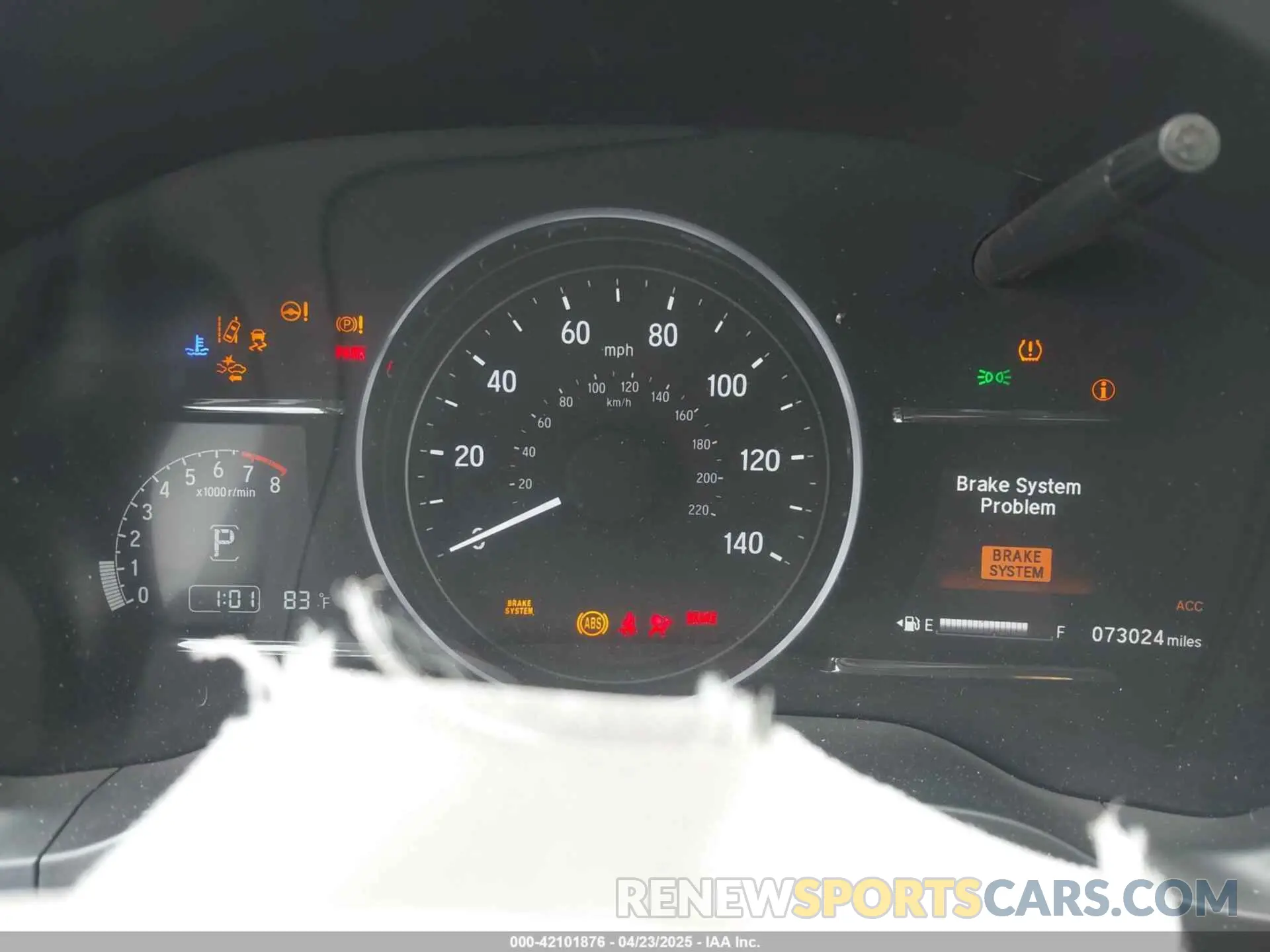 7 fotografías del automóvil dañado 3CZRU6H57MM702344 HONDA HR-V 2021