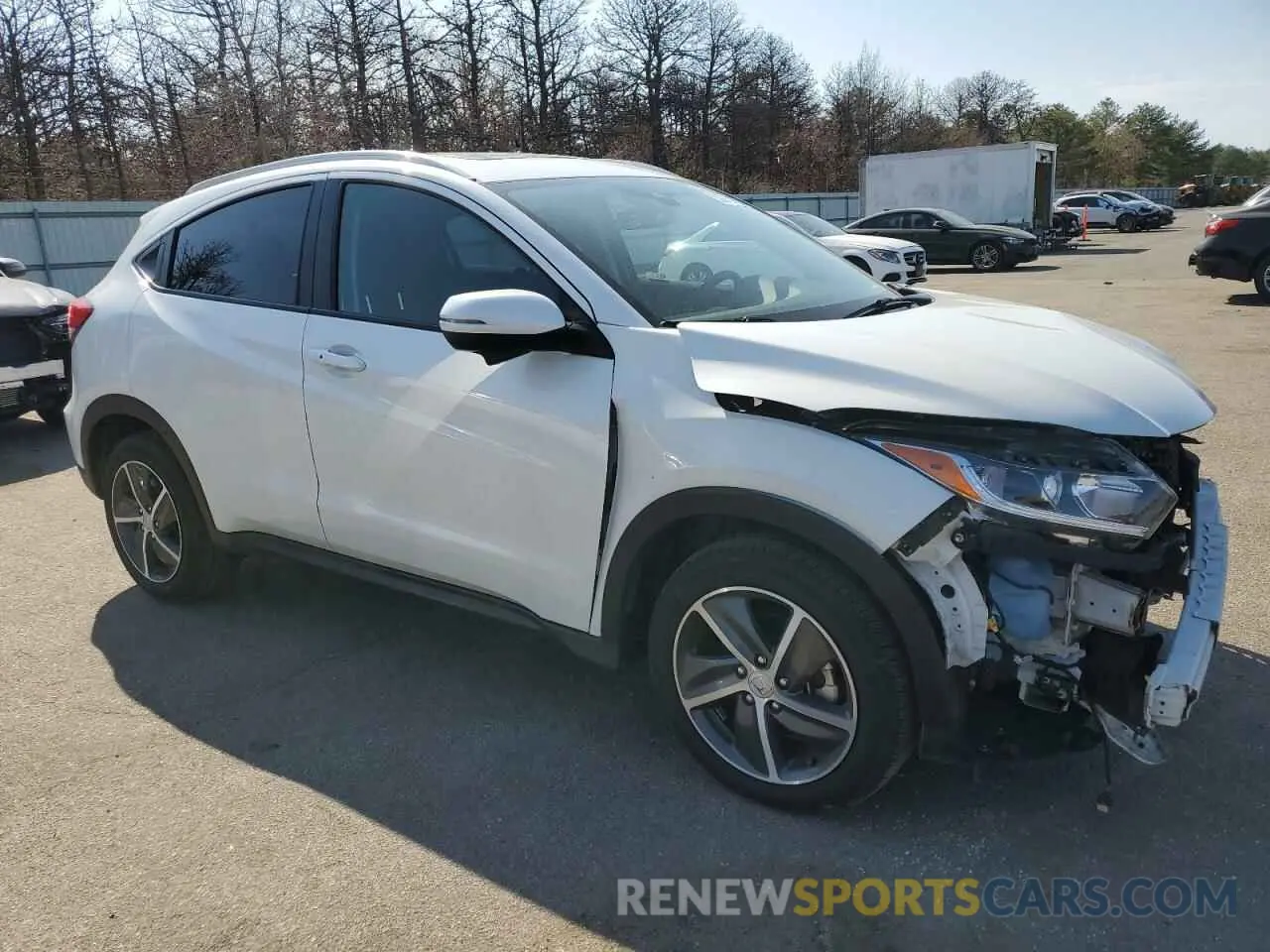 4 fotografías del automóvil dañado 3CZRU6H57MM719029 HONDA HR-V 2021