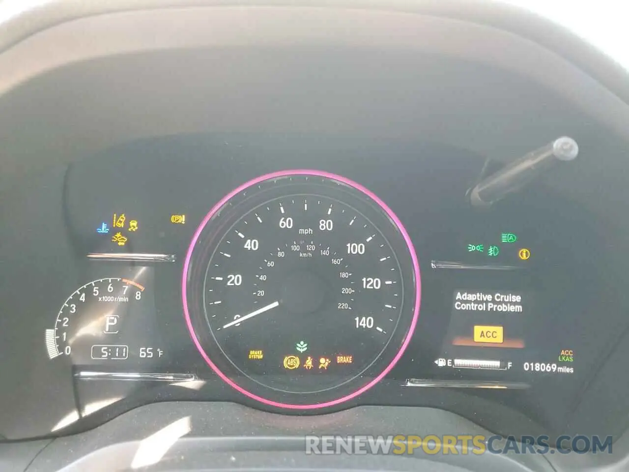 9 fotografías del automóvil dañado 3CZRU6H57MM719029 HONDA HR-V 2021