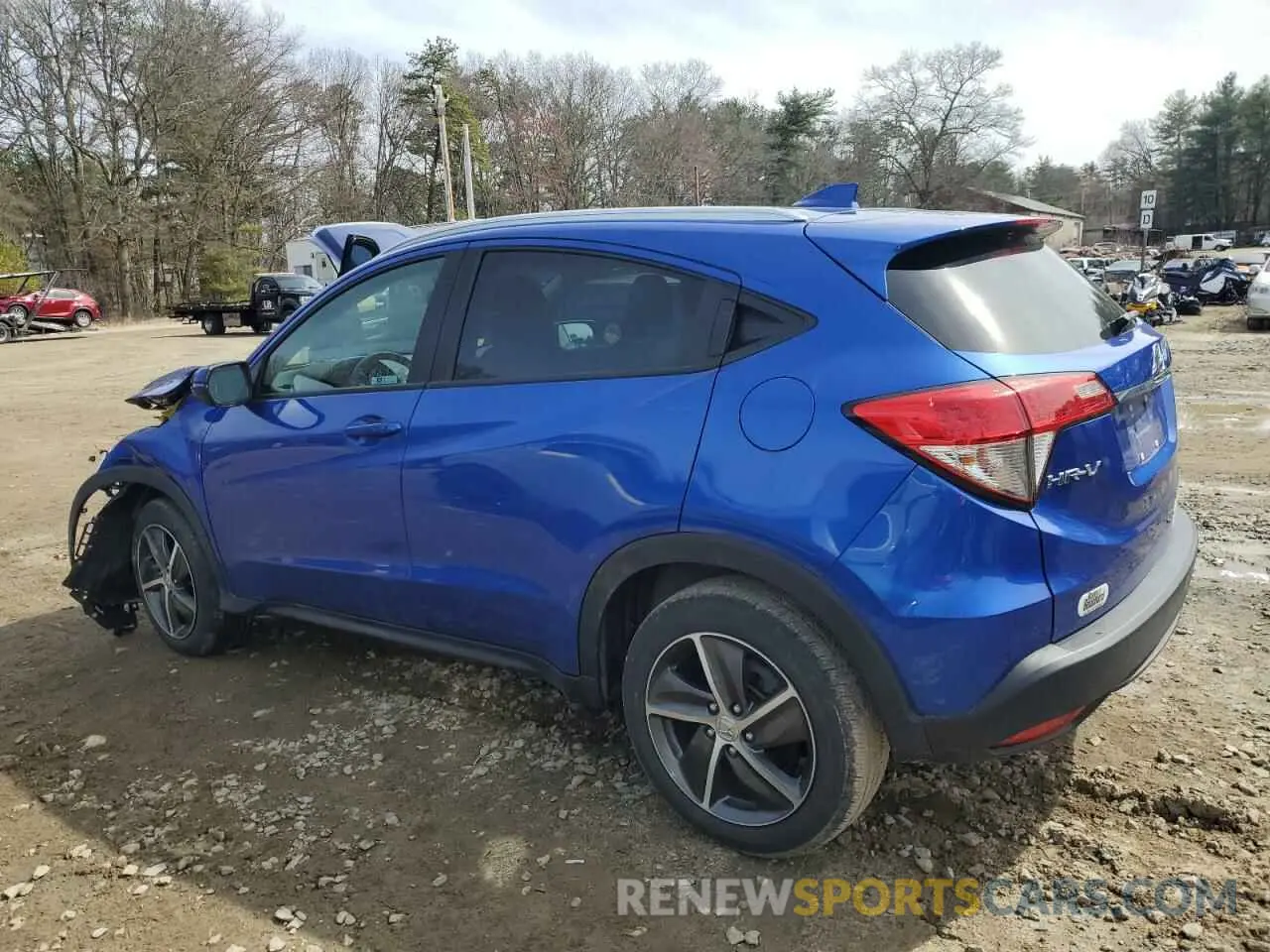 2 fotografías del automóvil dañado 3CZRU6H57MM720679 HONDA HR-V 2021
