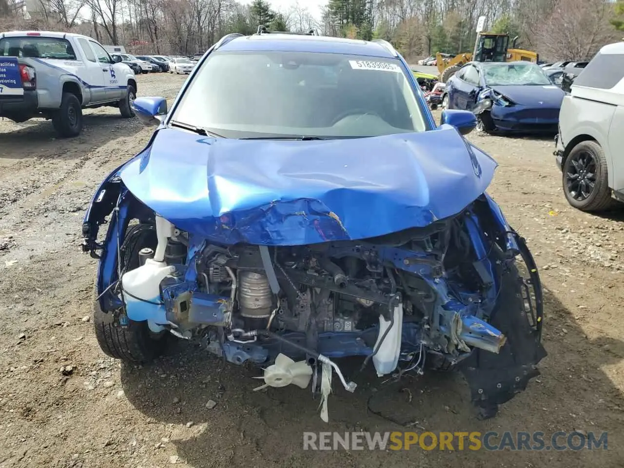 5 fotografías del automóvil dañado 3CZRU6H57MM720679 HONDA HR-V 2021