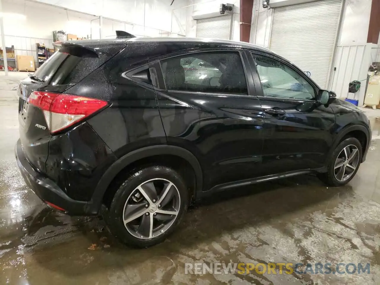 3 fotografías del automóvil dañado 3CZRU6H57MM728362 HONDA HR-V 2021