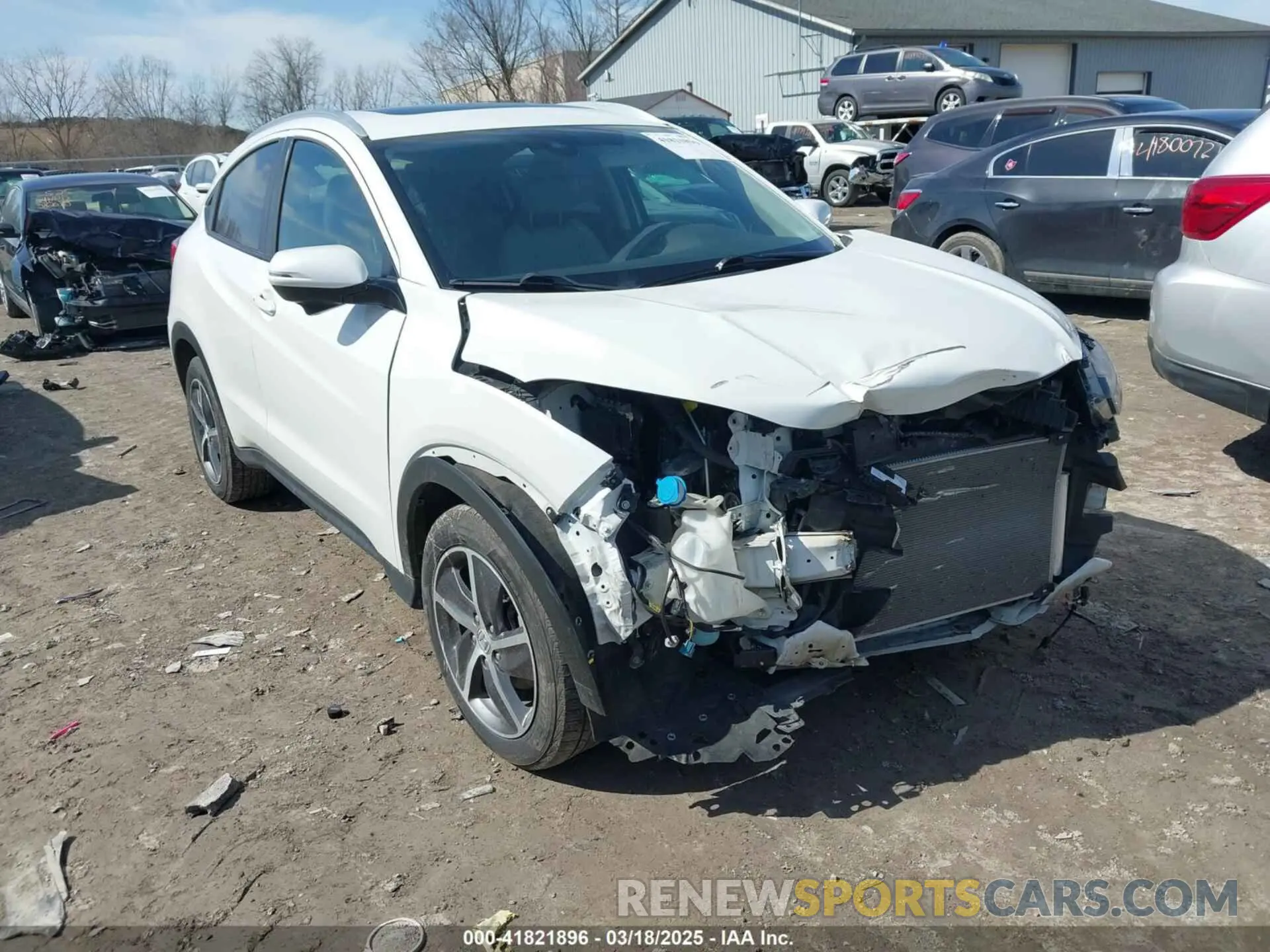 1 fotografías del automóvil dañado 3CZRU6H59MM727844 HONDA HR-V 2021