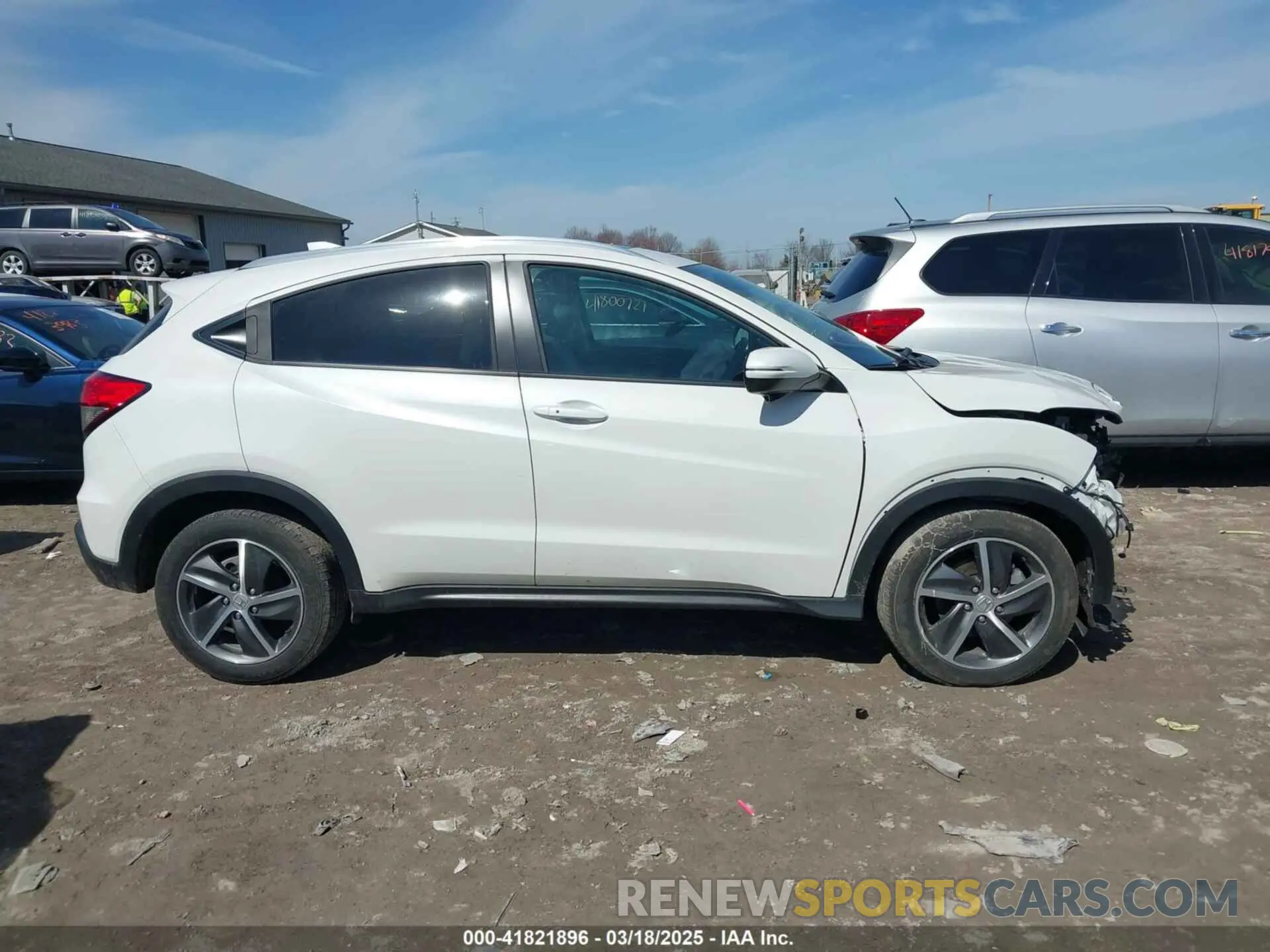 13 fotografías del automóvil dañado 3CZRU6H59MM727844 HONDA HR-V 2021