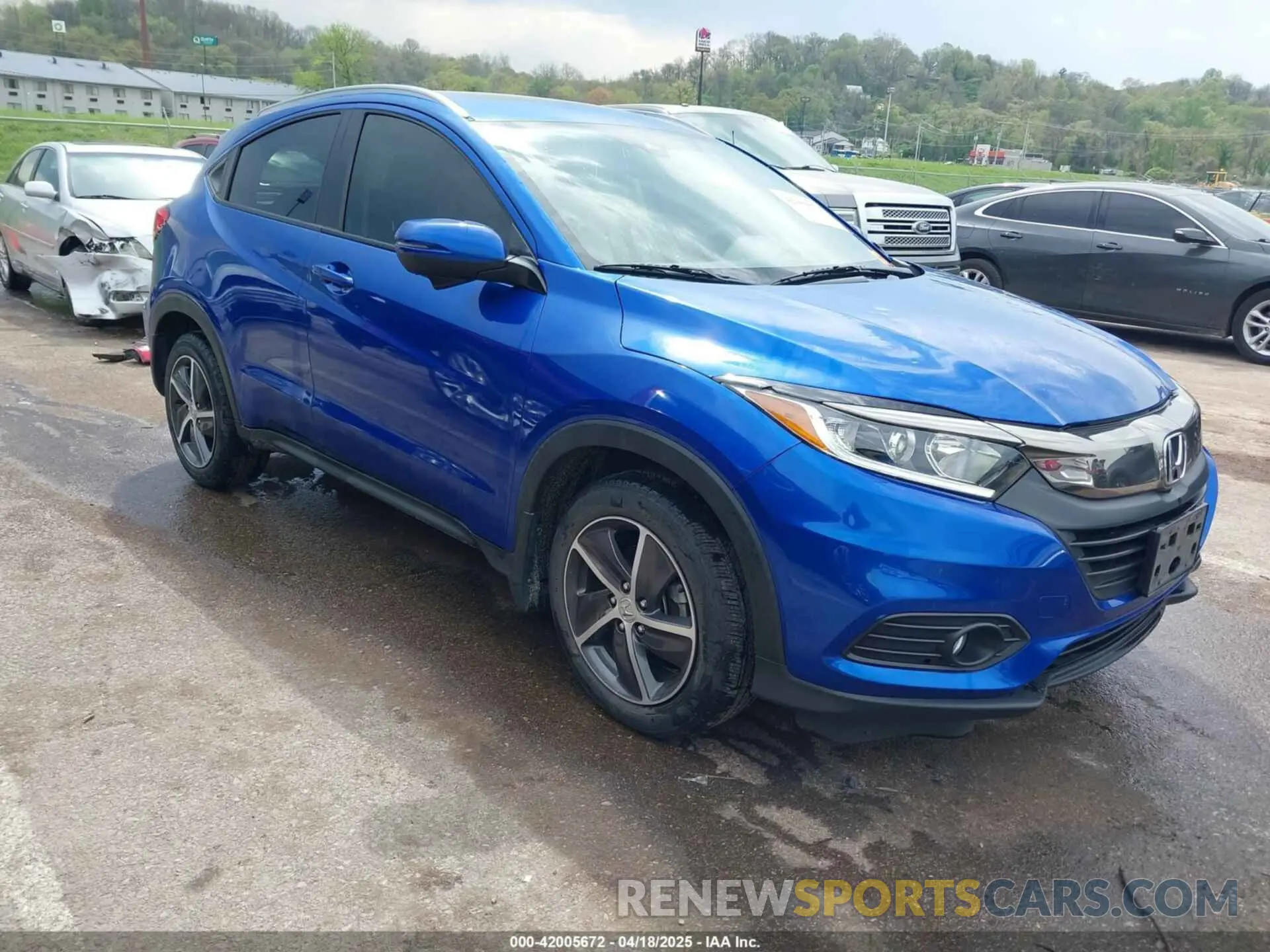 1 fotografías del automóvil dañado 3CZRU6H59MM735958 HONDA HR-V 2021