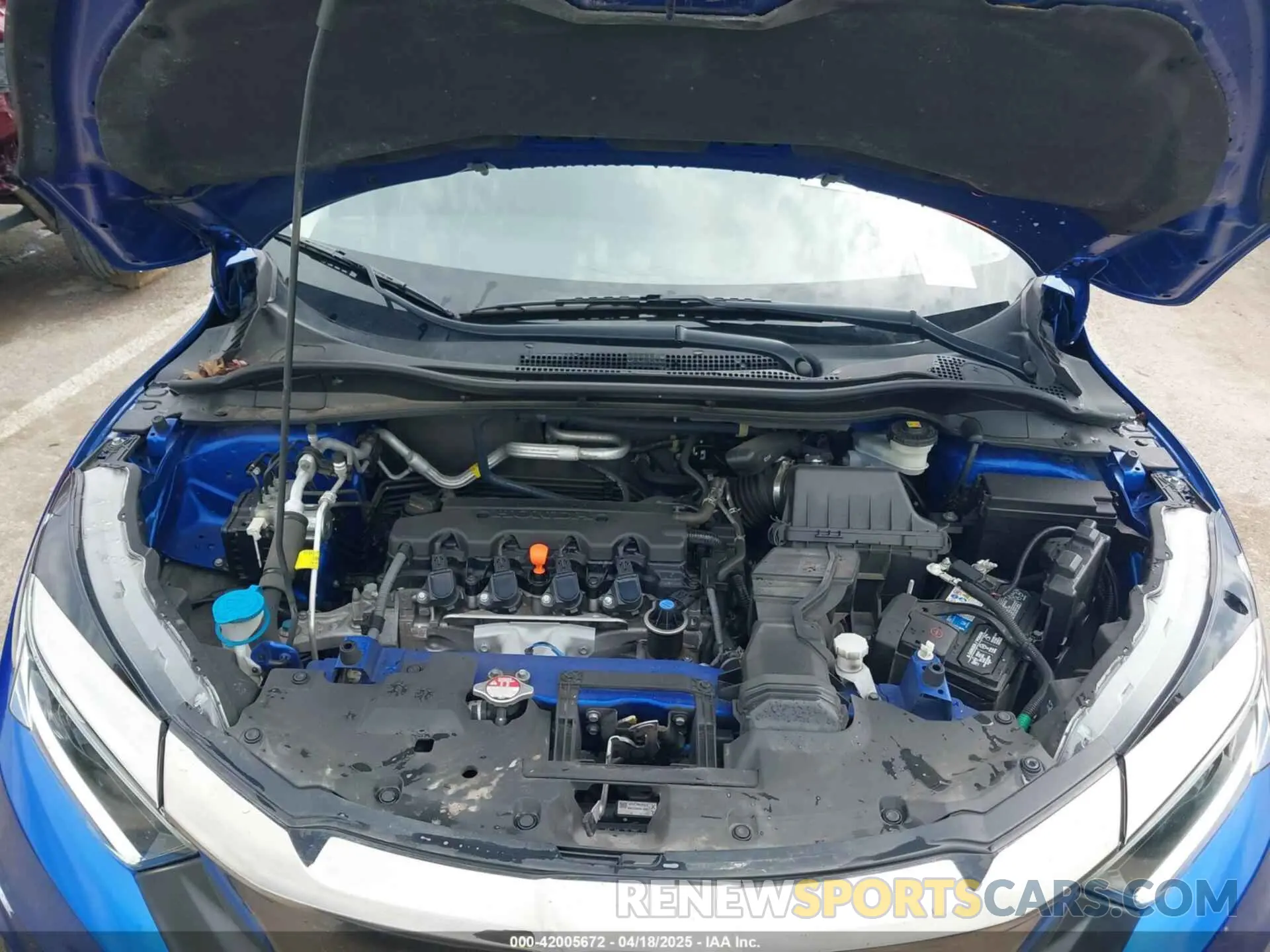 10 fotografías del automóvil dañado 3CZRU6H59MM735958 HONDA HR-V 2021