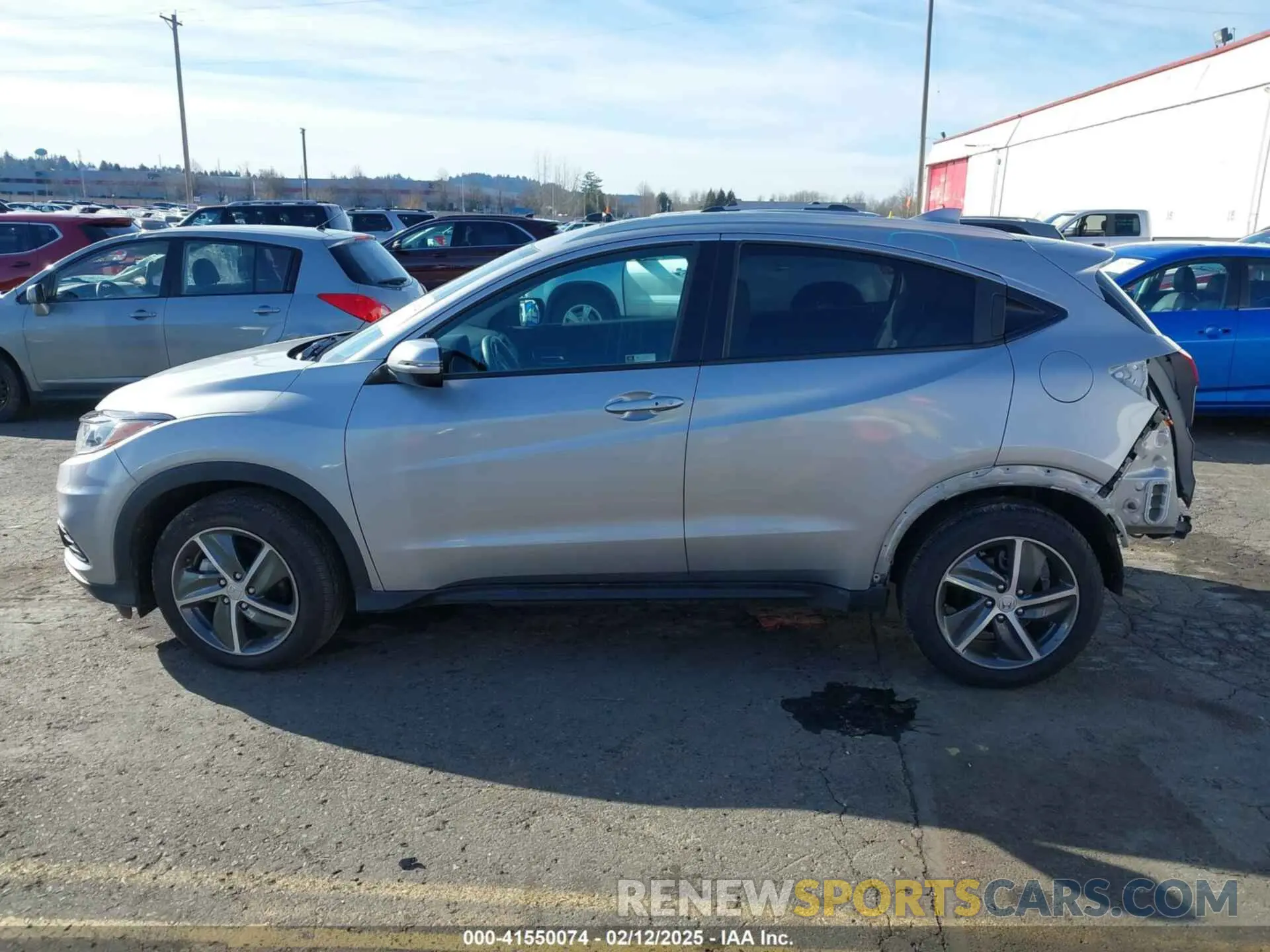 15 fotografías del automóvil dañado 3CZRU6H59MM749892 HONDA HR-V 2021