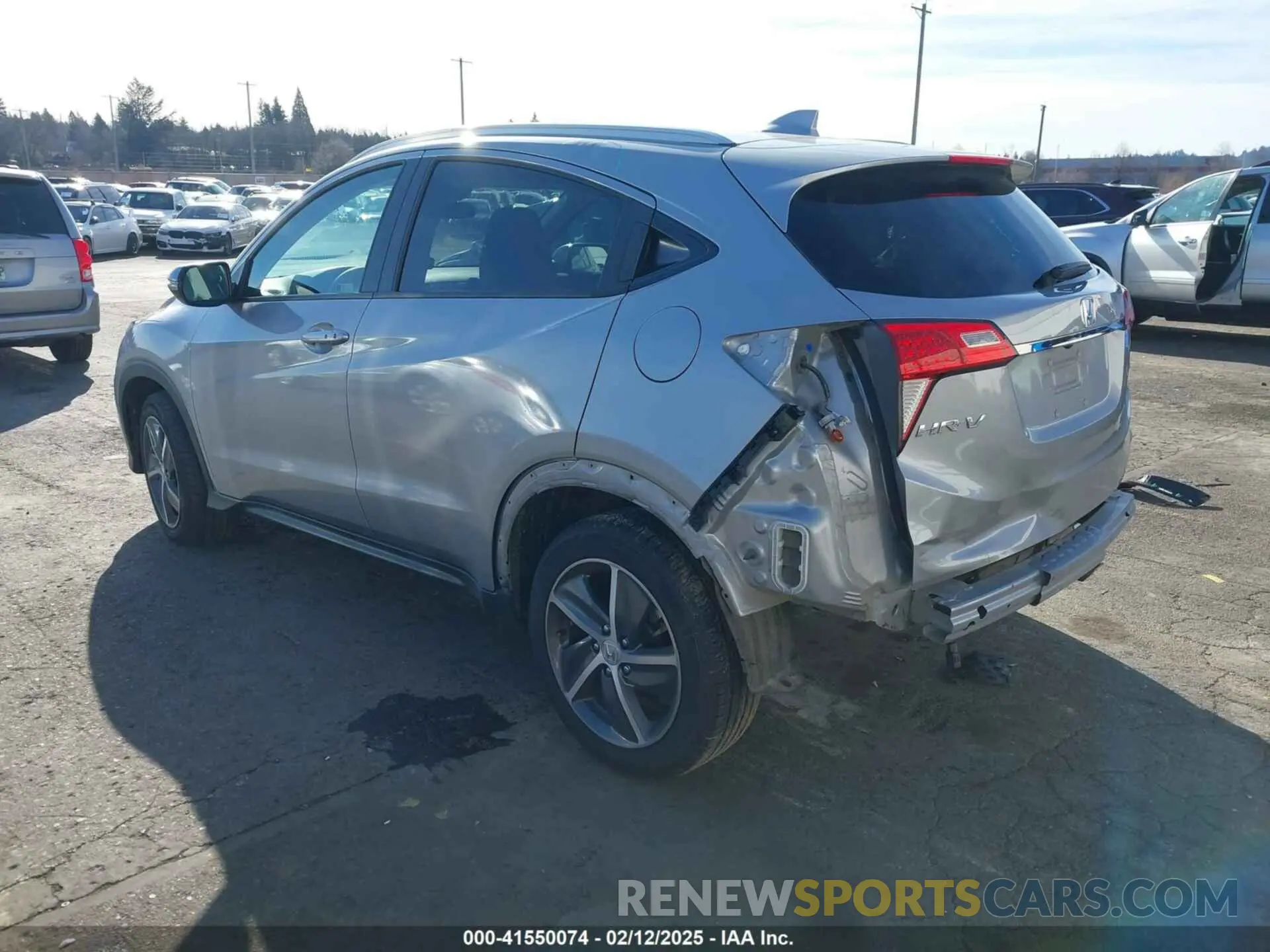 3 fotografías del automóvil dañado 3CZRU6H59MM749892 HONDA HR-V 2021