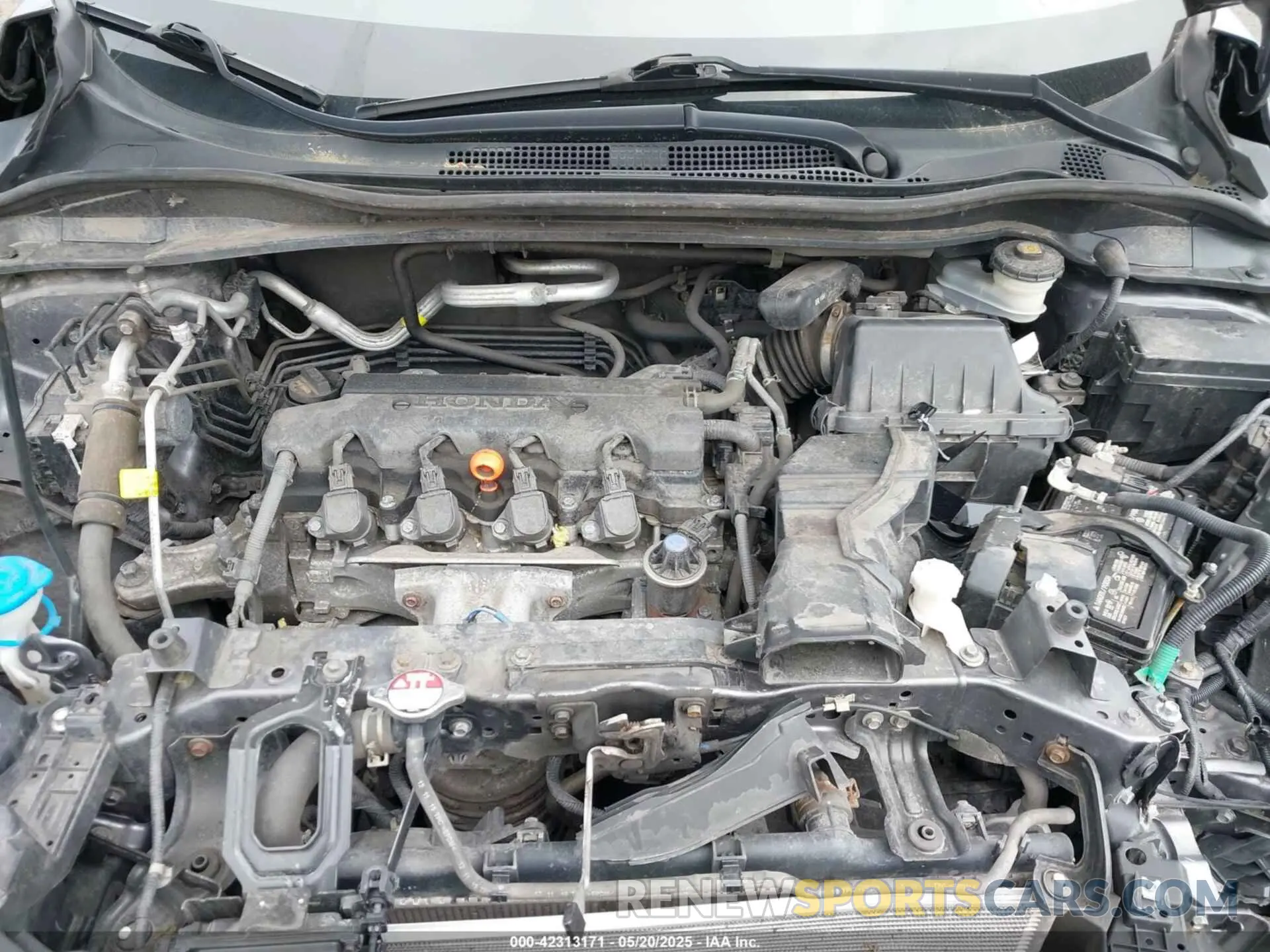 10 fotografías del automóvil dañado 3CZRU6H5XMM700605 HONDA HR-V 2021