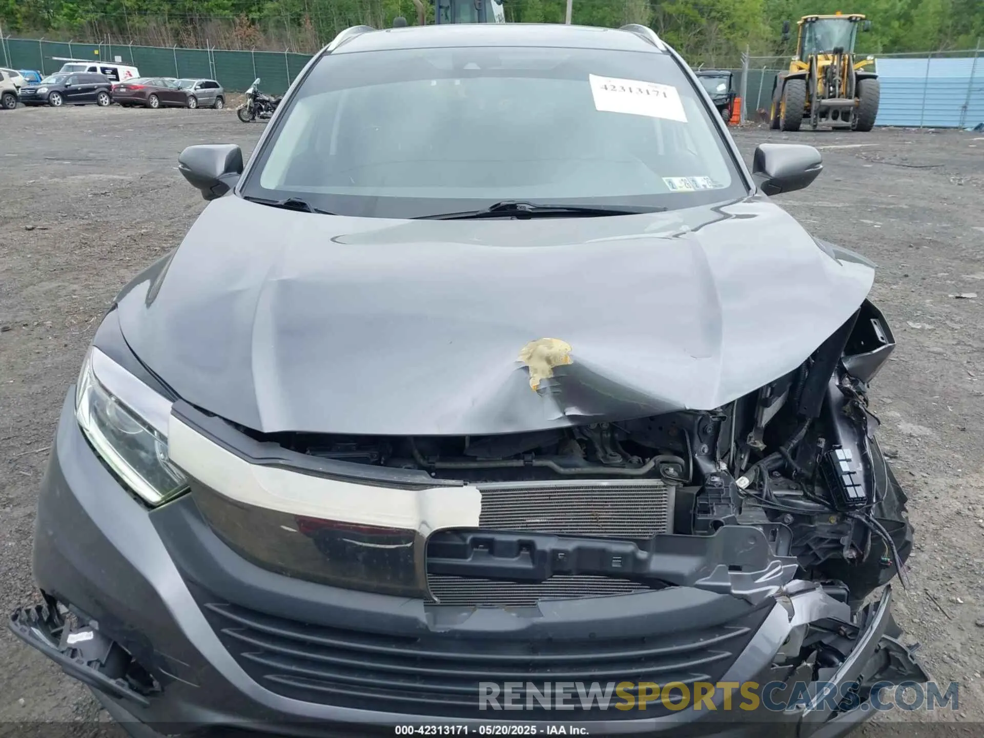 12 fotografías del automóvil dañado 3CZRU6H5XMM700605 HONDA HR-V 2021