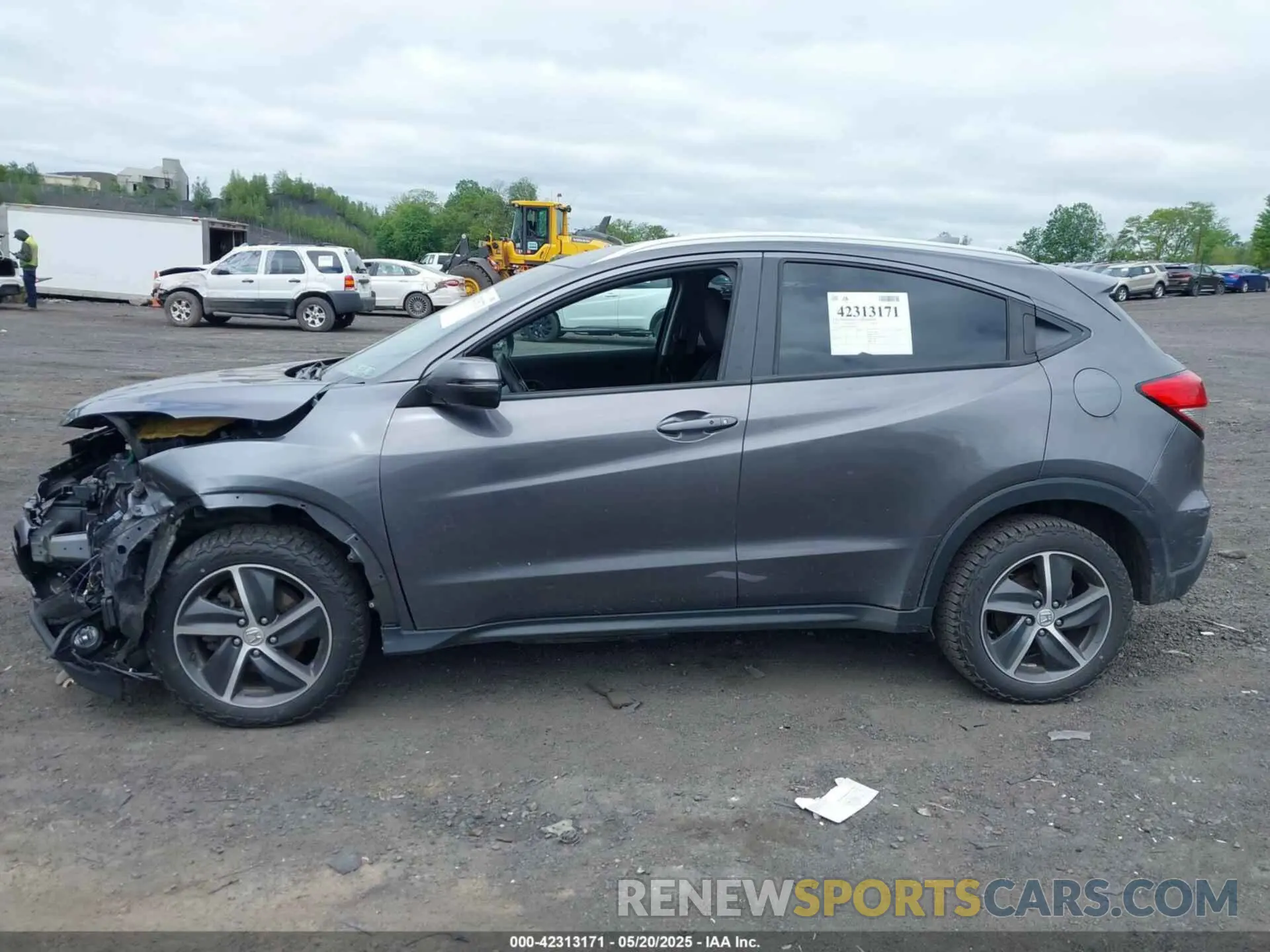 14 fotografías del automóvil dañado 3CZRU6H5XMM700605 HONDA HR-V 2021