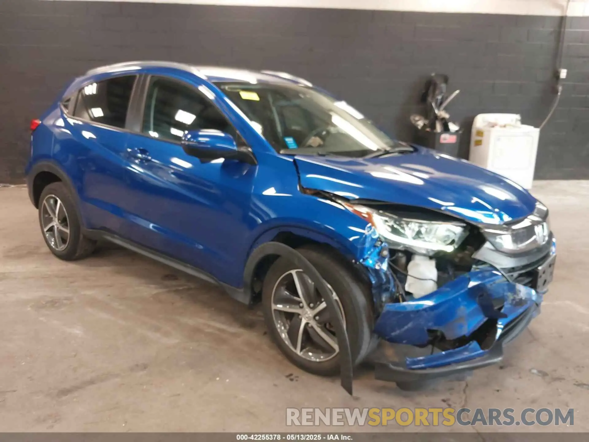 1 fotografías del automóvil dañado 3CZRU6H5XMM720692 HONDA HR-V 2021