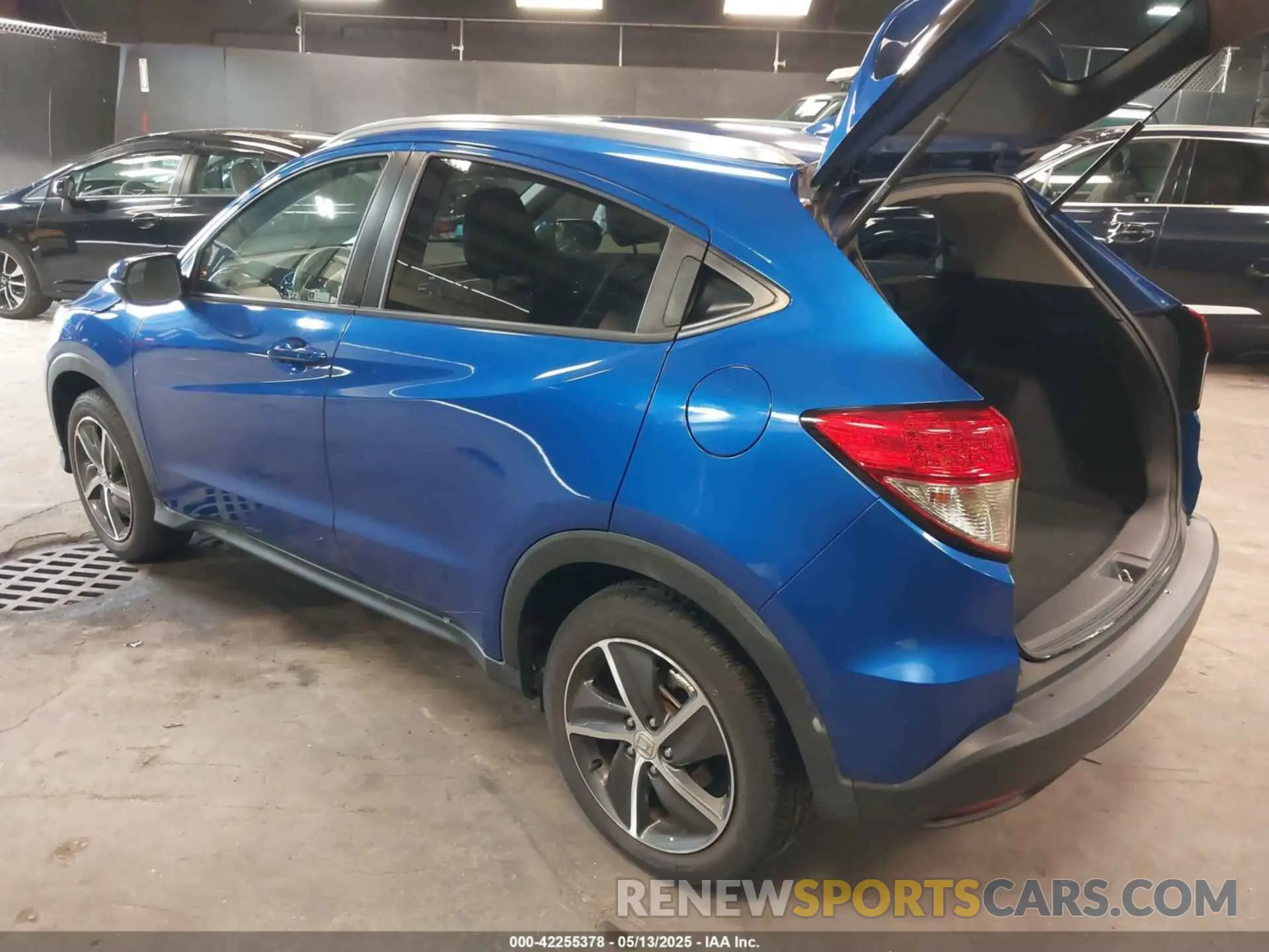 3 fotografías del automóvil dañado 3CZRU6H5XMM720692 HONDA HR-V 2021