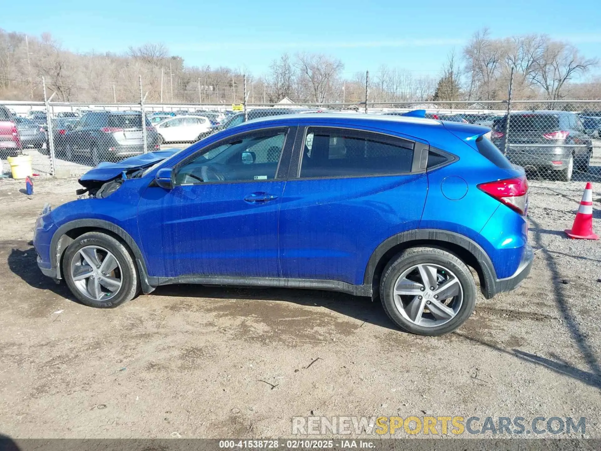 13 fotografías del automóvil dañado 3CZRU6H71MM739908 HONDA HR-V 2021