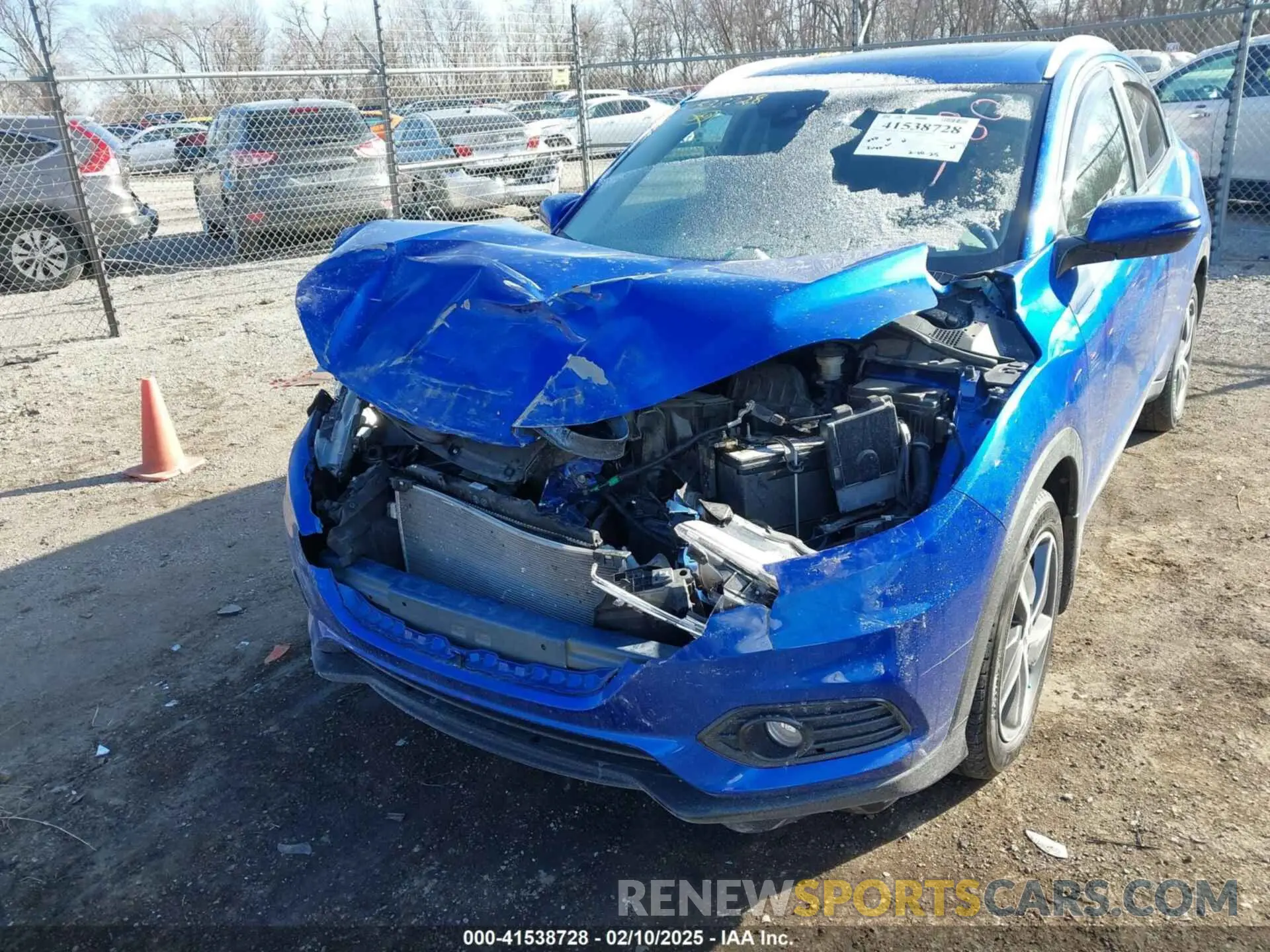 6 fotografías del automóvil dañado 3CZRU6H71MM739908 HONDA HR-V 2021
