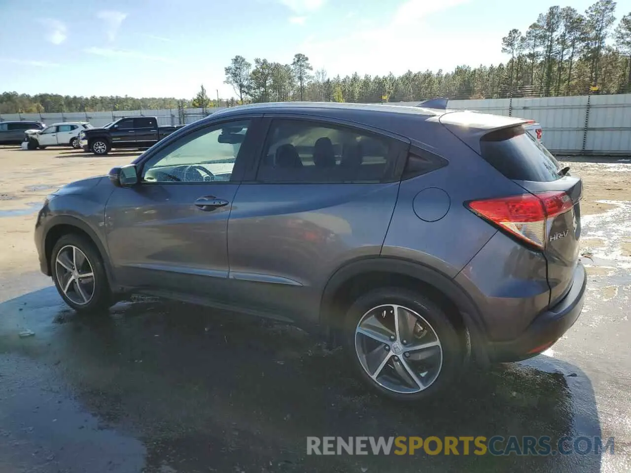2 fotografías del automóvil dañado 3CZRU6H72MM715178 HONDA HR-V 2021