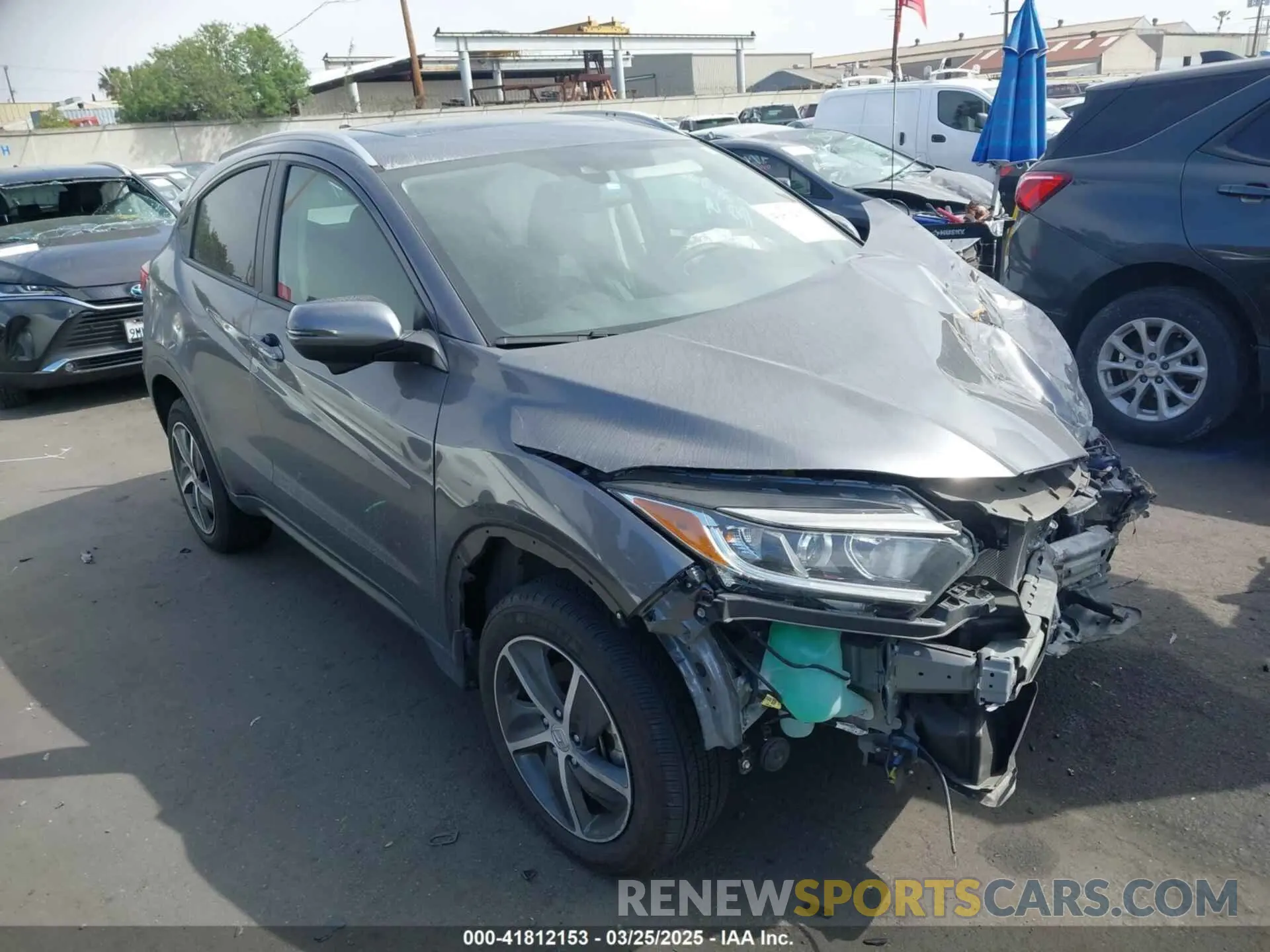 1 fotografías del automóvil dañado 3CZRU6H74MM713769 HONDA HR-V 2021