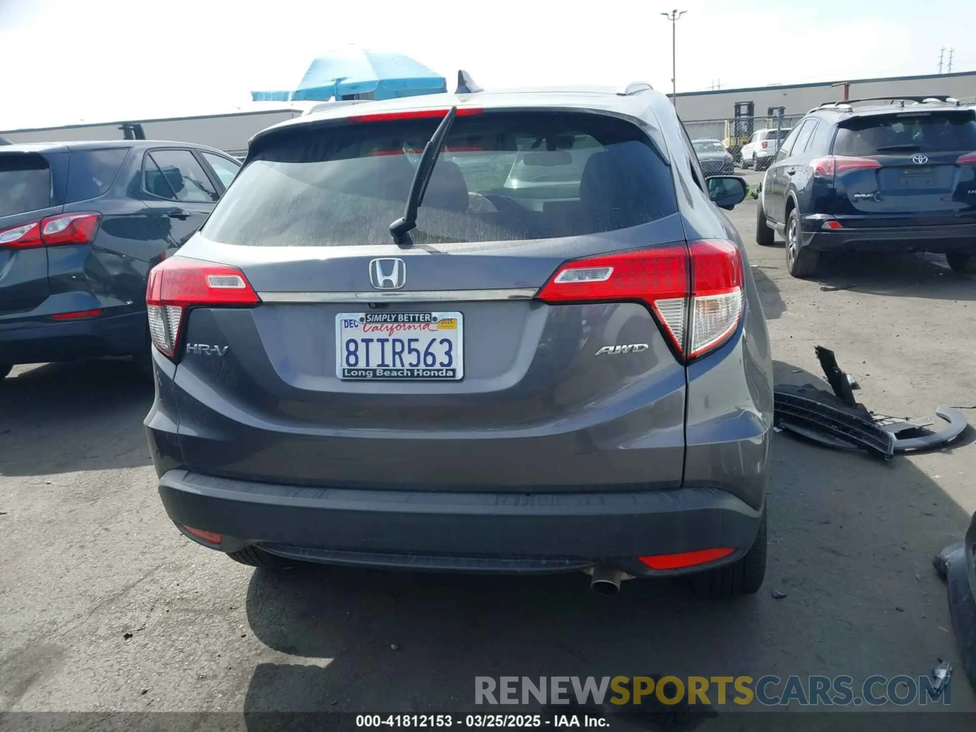 17 fotografías del automóvil dañado 3CZRU6H74MM713769 HONDA HR-V 2021