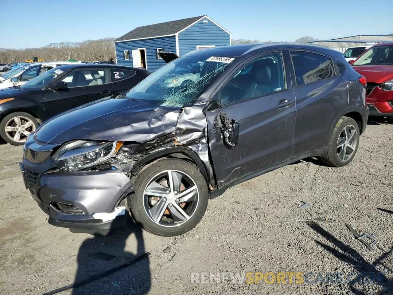 1 fotografías del automóvil dañado 3CZRU6H74MM715280 HONDA HR-V 2021