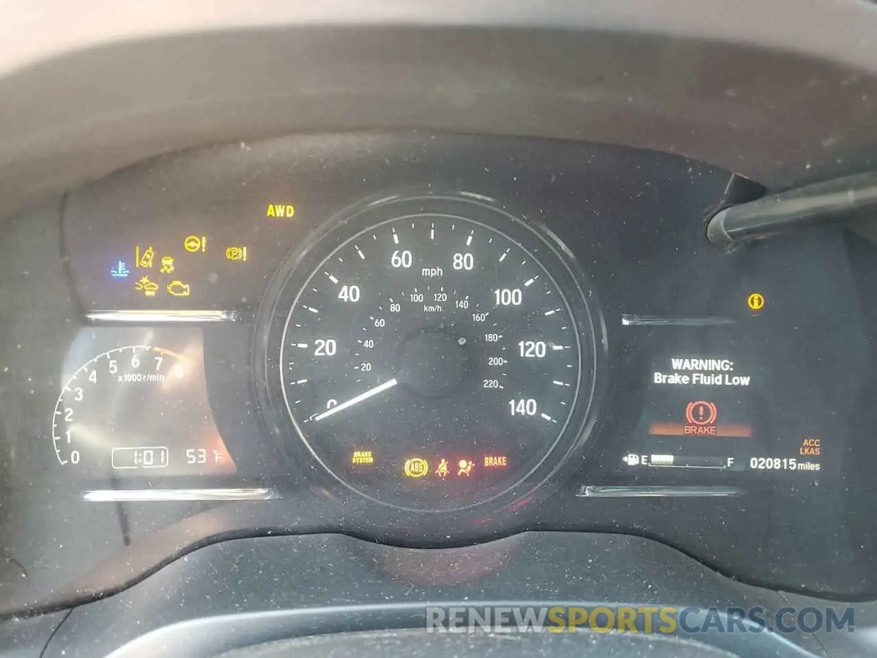 9 fotografías del automóvil dañado 3CZRU6H74MM715280 HONDA HR-V 2021