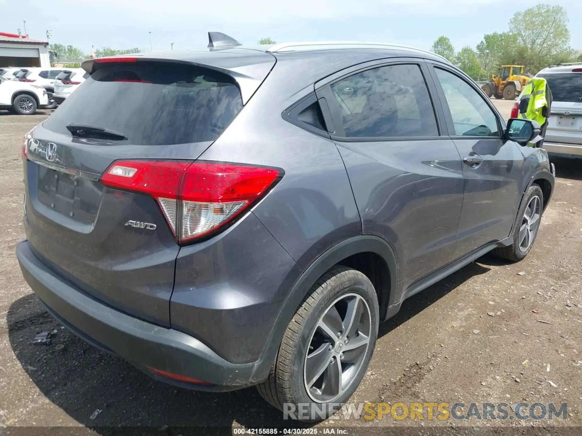 4 fotografías del automóvil dañado 3CZRU6H75MM724571 HONDA HR-V 2021