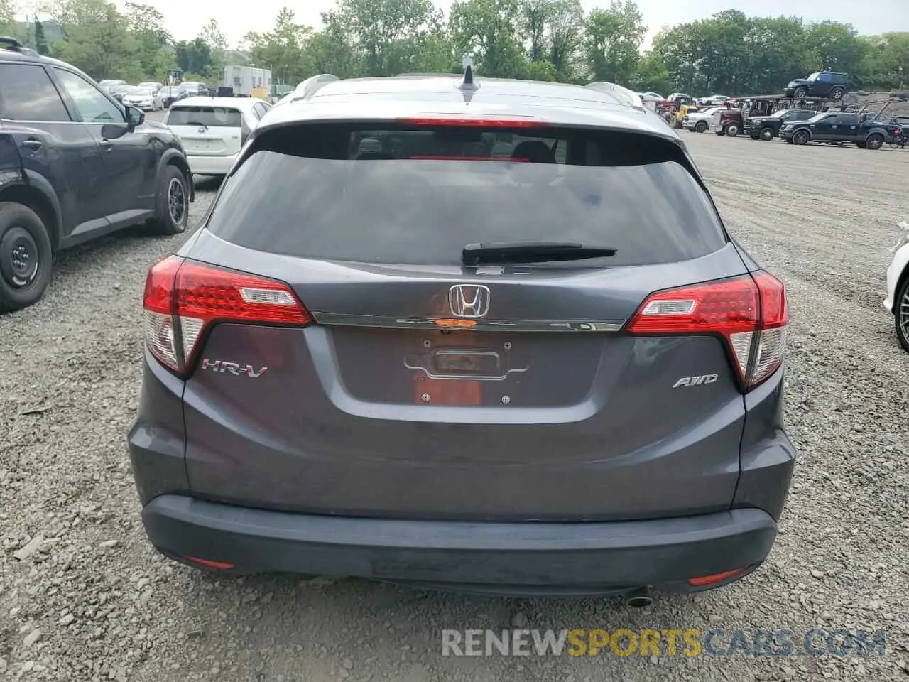 6 fotografías del automóvil dañado 3CZRU6H76MM724577 HONDA HR-V 2021