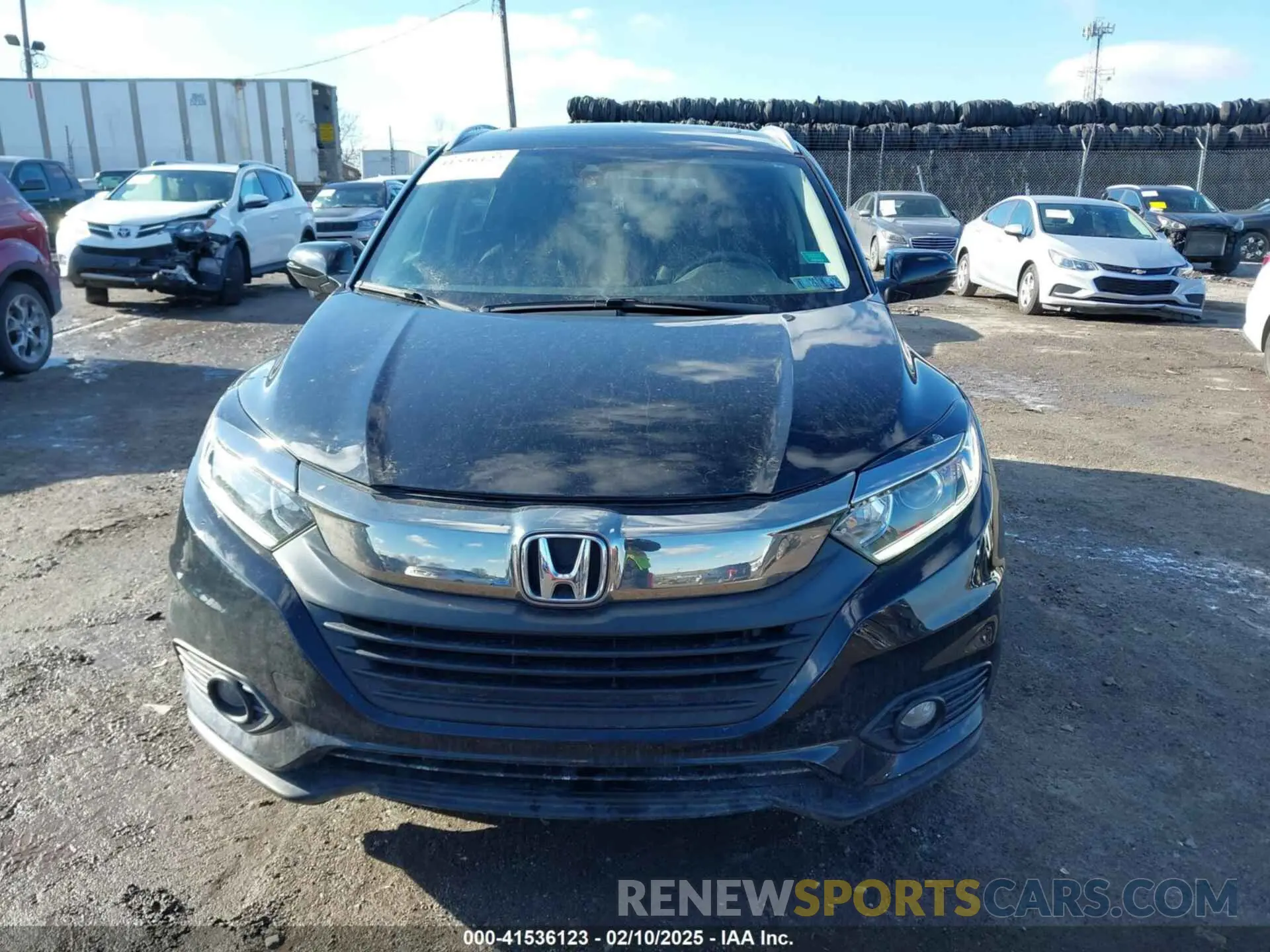 11 fotografías del automóvil dañado 3CZRU6H77MM716505 HONDA HR-V 2021