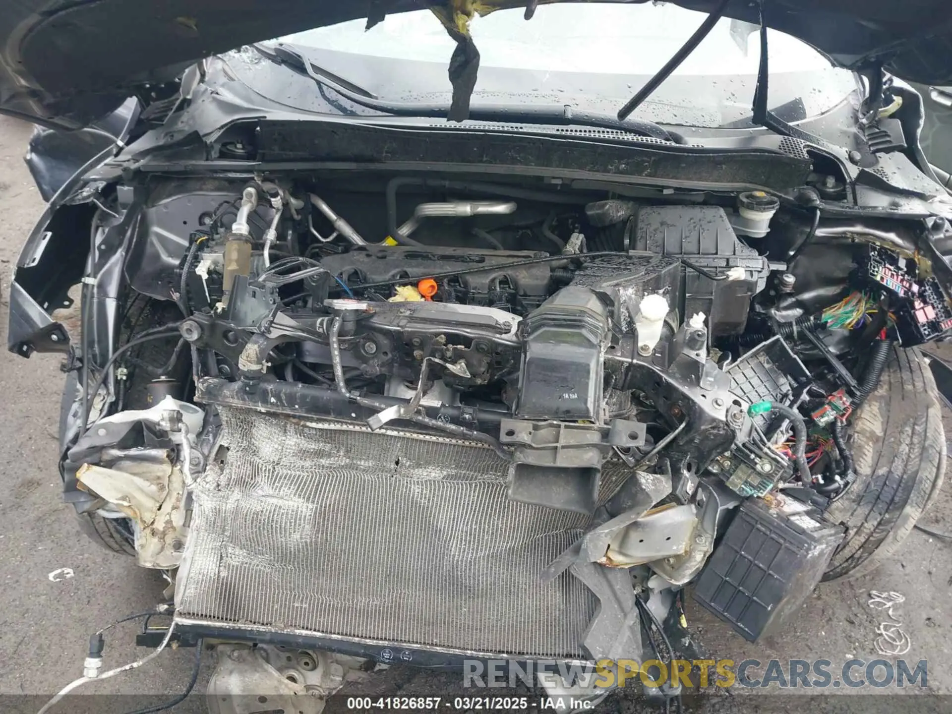 10 fotografías del automóvil dañado 3CZRU6H78MM724600 HONDA HR-V 2021
