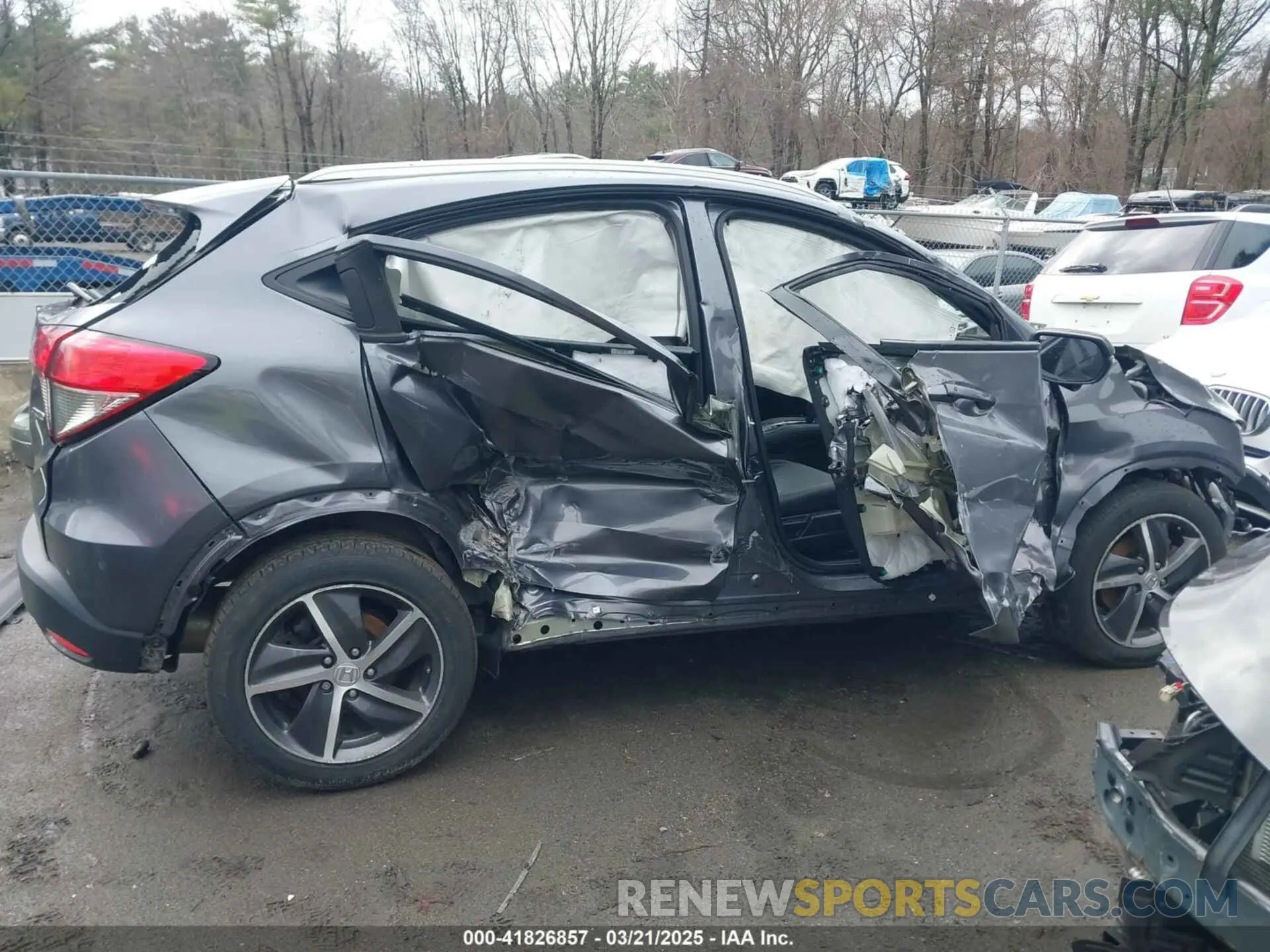 12 fotografías del automóvil dañado 3CZRU6H78MM724600 HONDA HR-V 2021