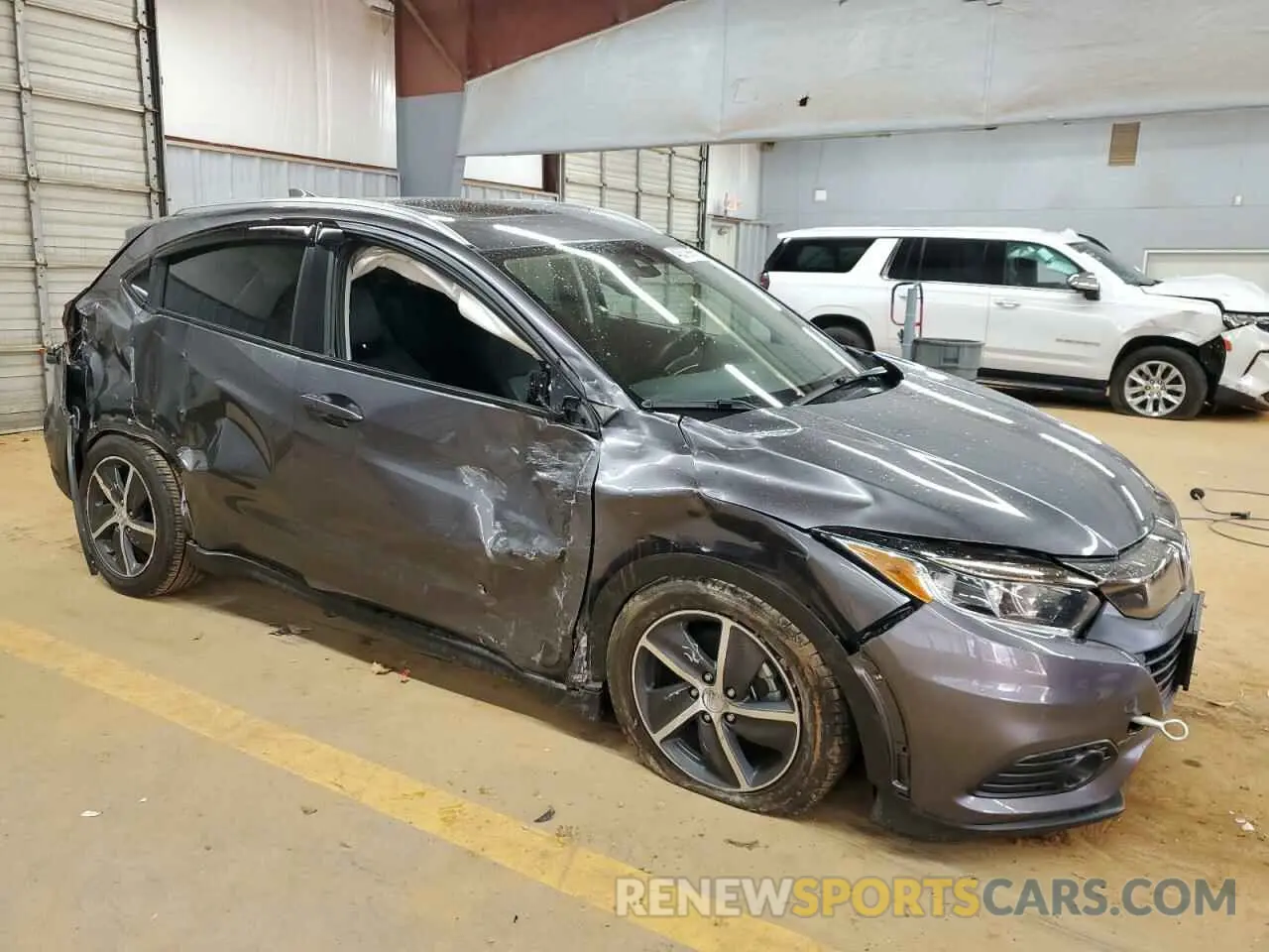 4 fotografías del automóvil dañado 3CZRU6H79MM704131 HONDA HR-V 2021