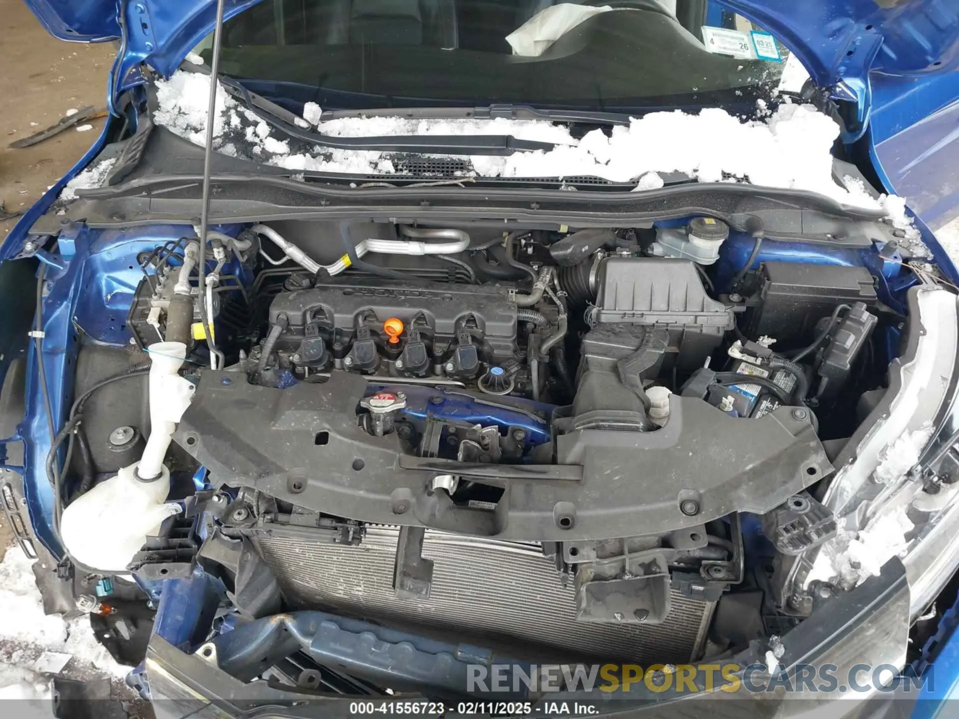 10 fotografías del automóvil dañado 3CZRU6H7XMM745982 HONDA HR-V 2021