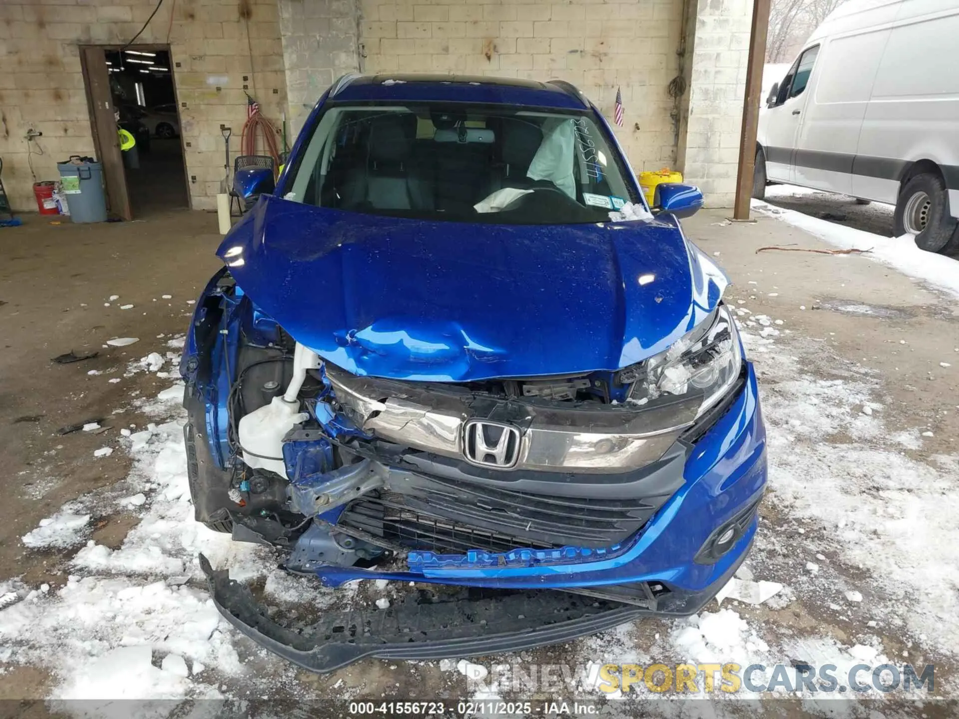 13 fotografías del automóvil dañado 3CZRU6H7XMM745982 HONDA HR-V 2021