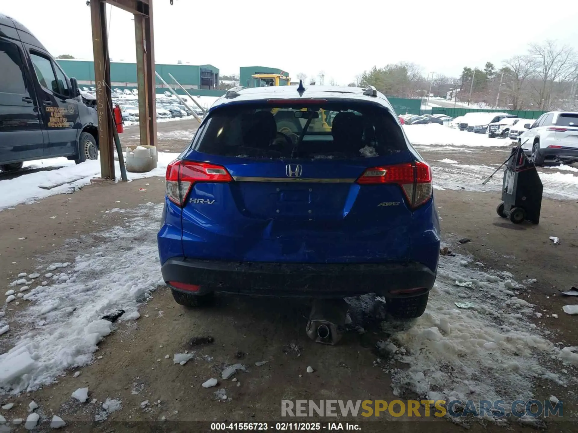 17 fotografías del automóvil dañado 3CZRU6H7XMM745982 HONDA HR-V 2021