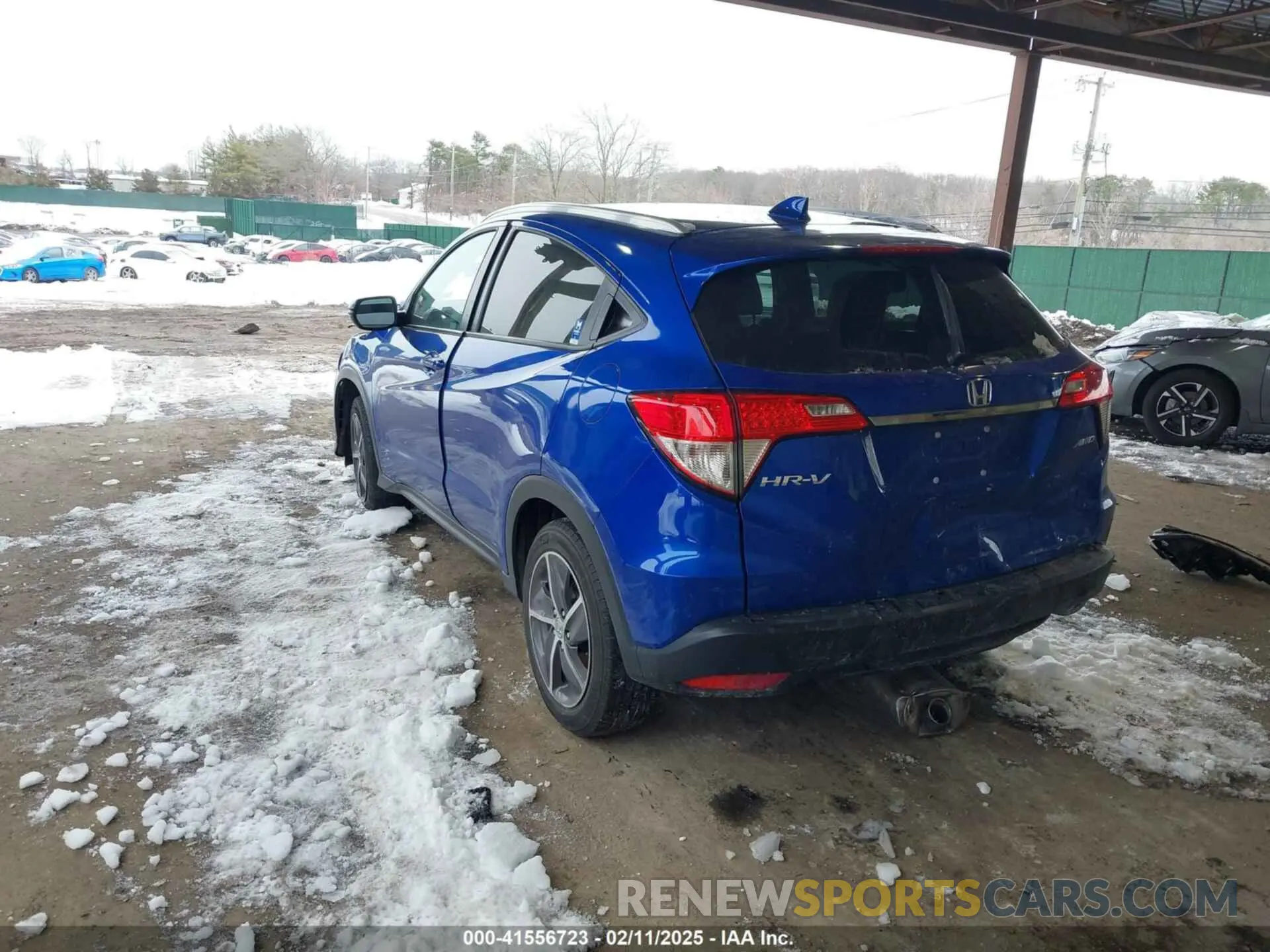3 fotografías del automóvil dañado 3CZRU6H7XMM745982 HONDA HR-V 2021