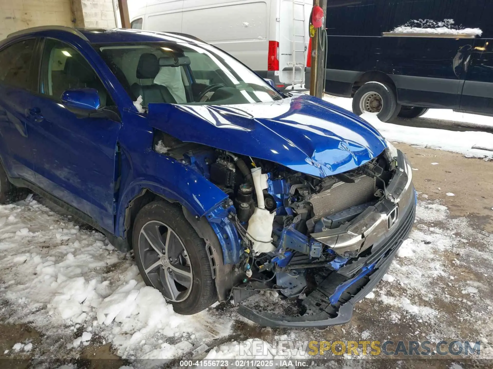 6 fotografías del automóvil dañado 3CZRU6H7XMM745982 HONDA HR-V 2021