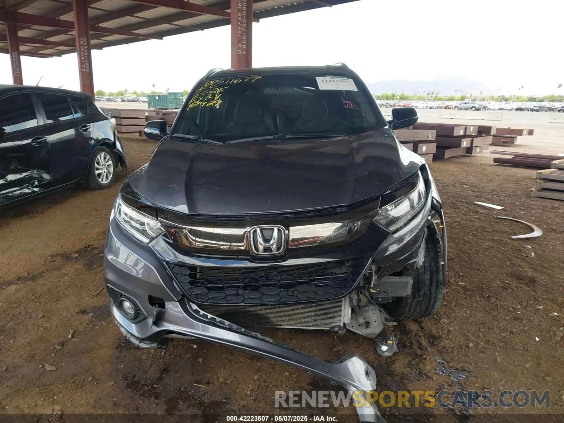 12 fotografías del automóvil dañado 3CZRU5H12NM714426 HONDA HR-V 2022