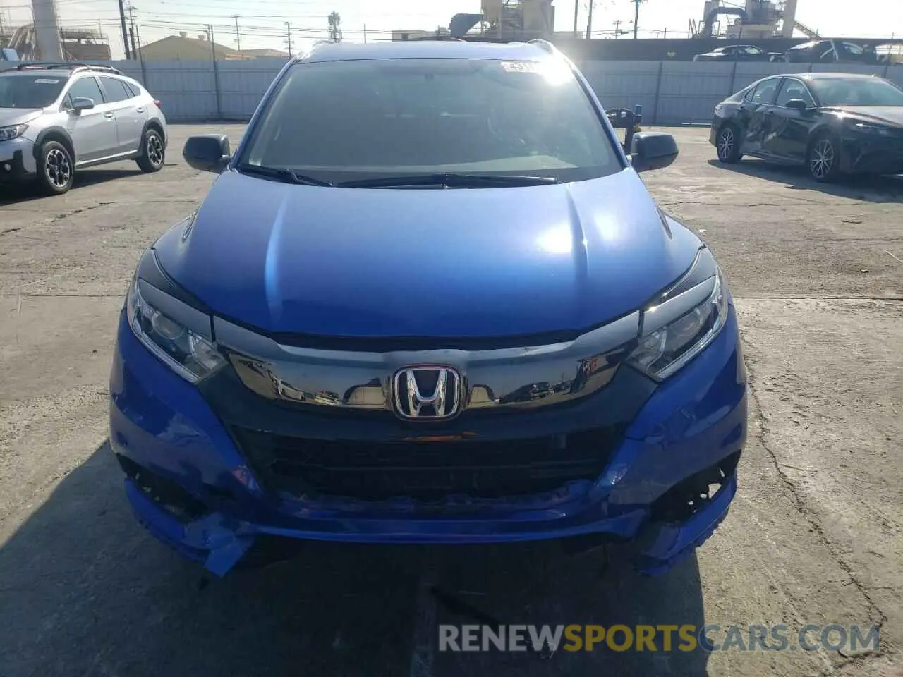 5 fotografías del automóvil dañado 3CZRU5H12NM724082 HONDA HR-V 2022