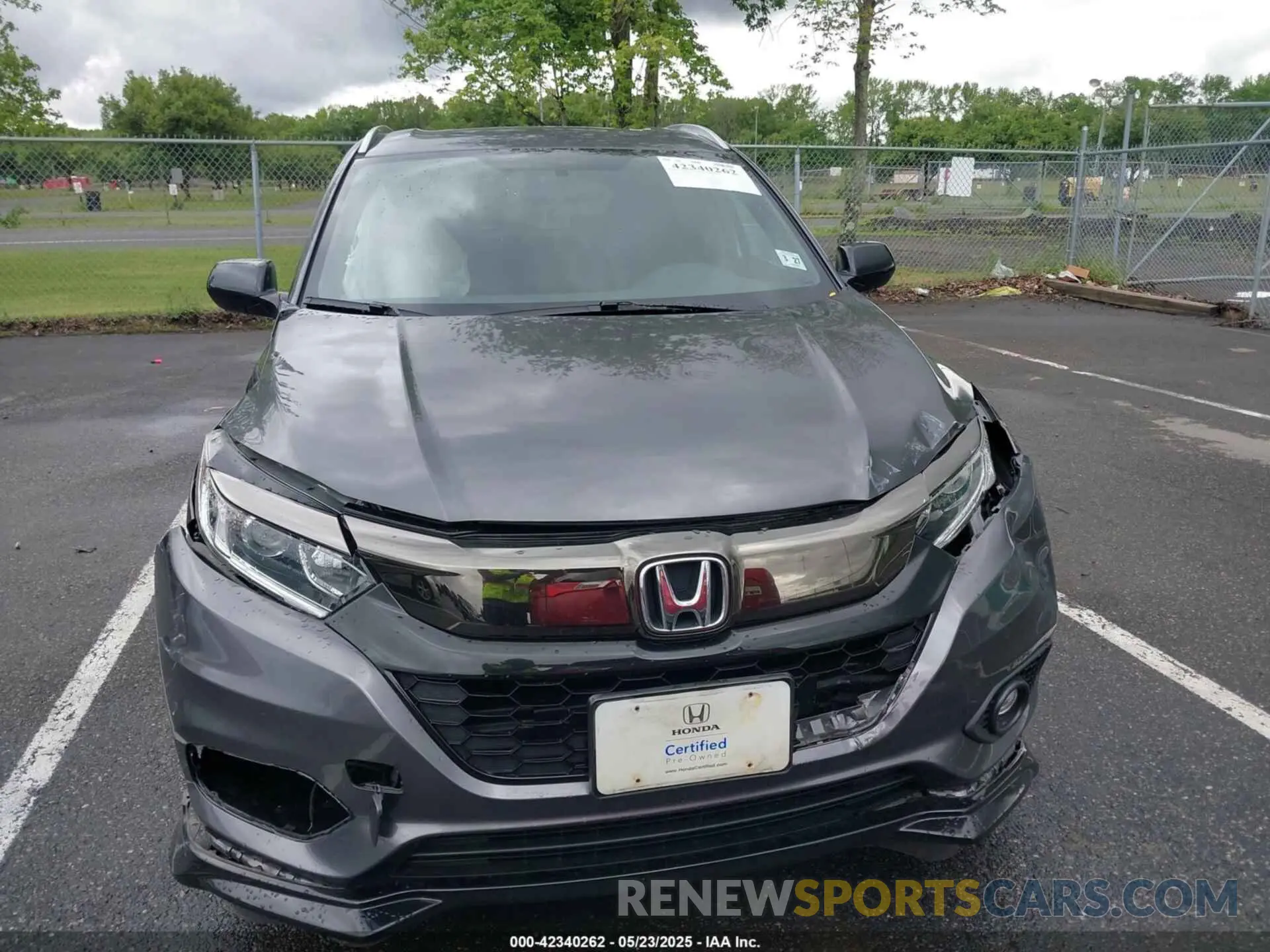 12 fotografías del automóvil dañado 3CZRU5H12NM729184 HONDA HR-V 2022