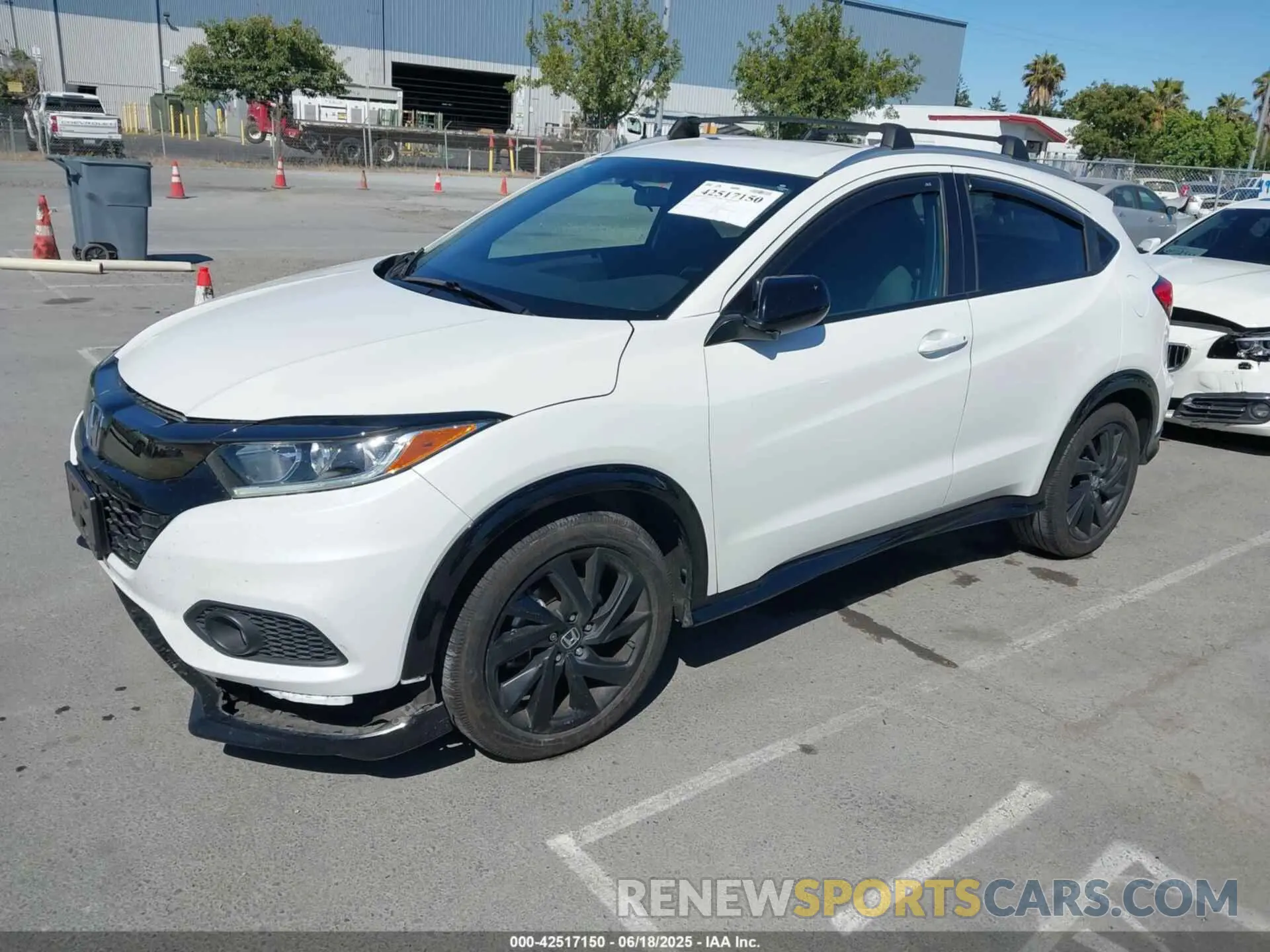 2 fotografías del automóvil dañado 3CZRU5H13NM725645 HONDA HR-V 2022