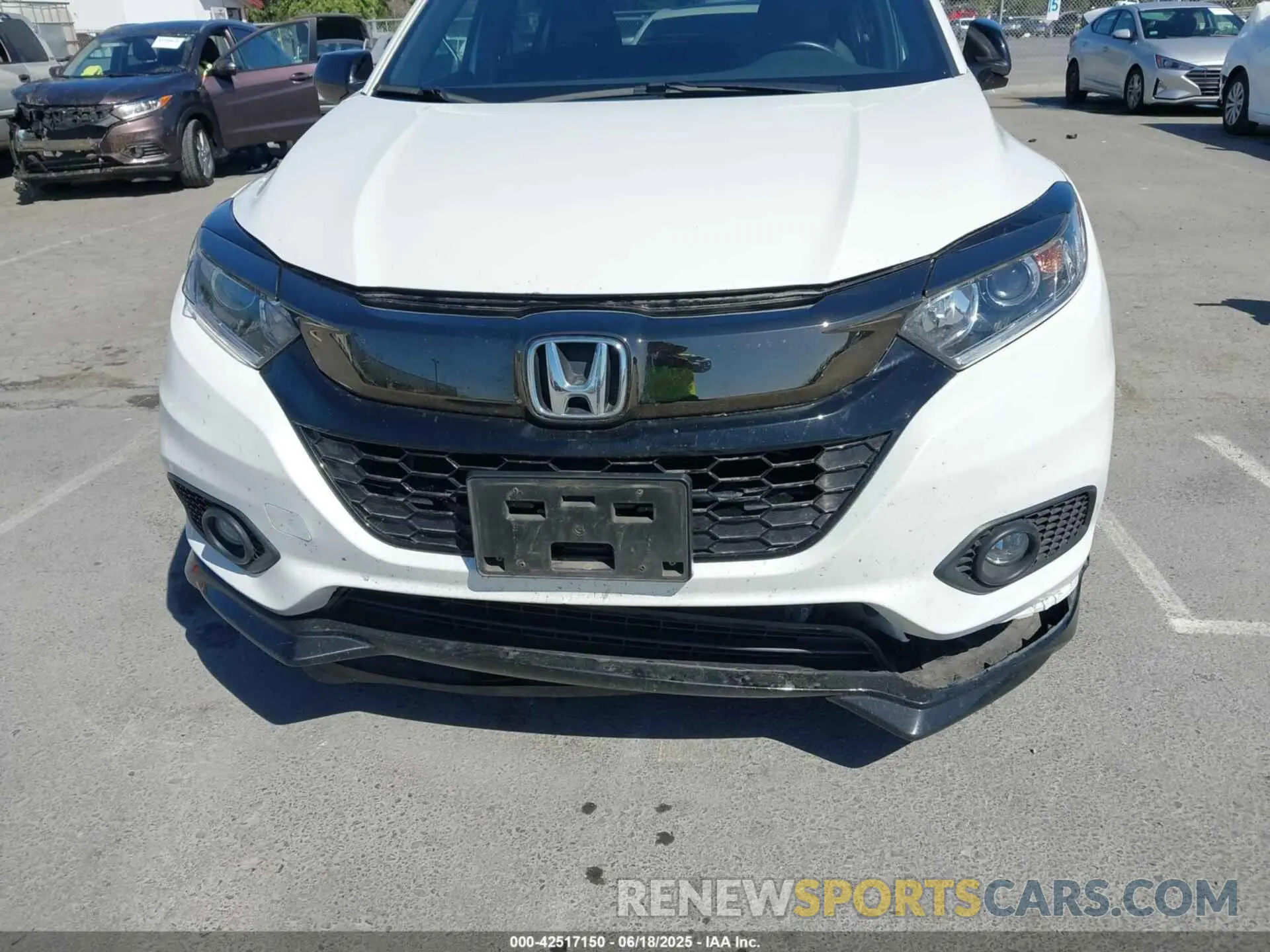 6 fotografías del automóvil dañado 3CZRU5H13NM725645 HONDA HR-V 2022