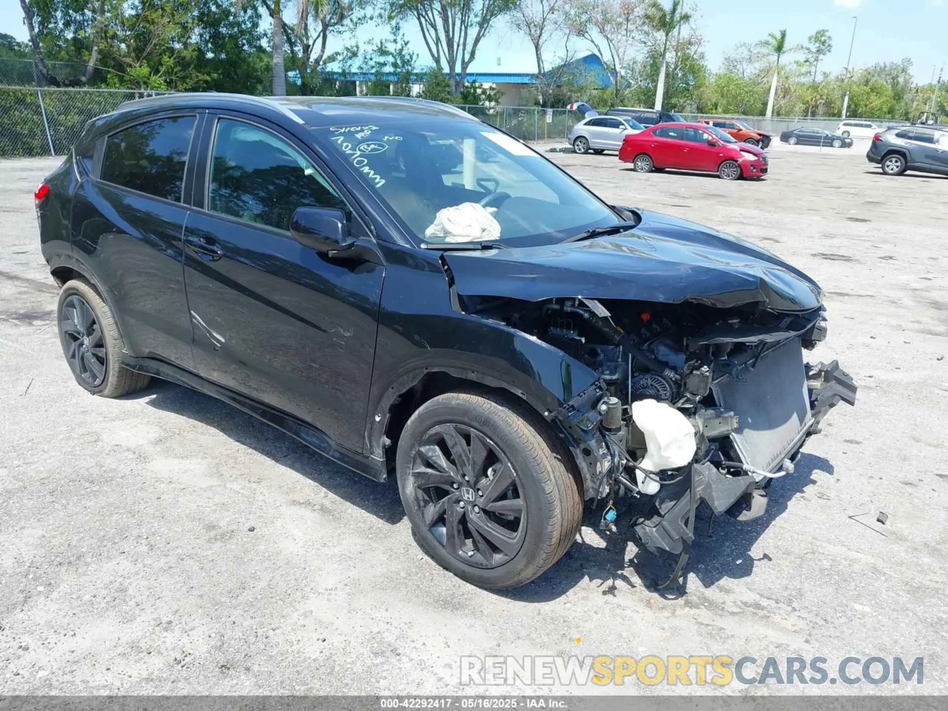 1 fotografías del automóvil dañado 3CZRU5H14NM705033 HONDA HR-V 2022
