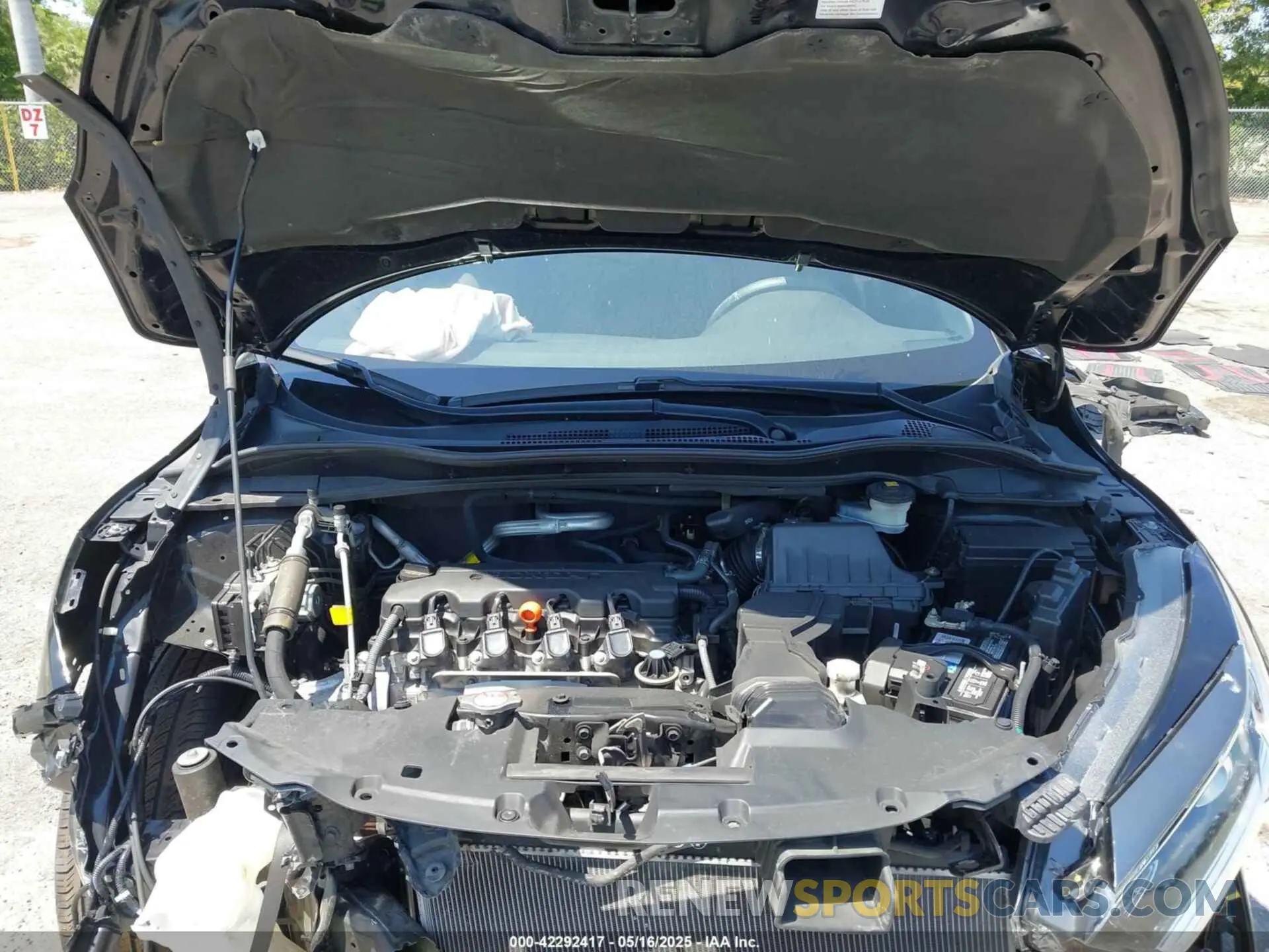 10 fotografías del automóvil dañado 3CZRU5H14NM705033 HONDA HR-V 2022
