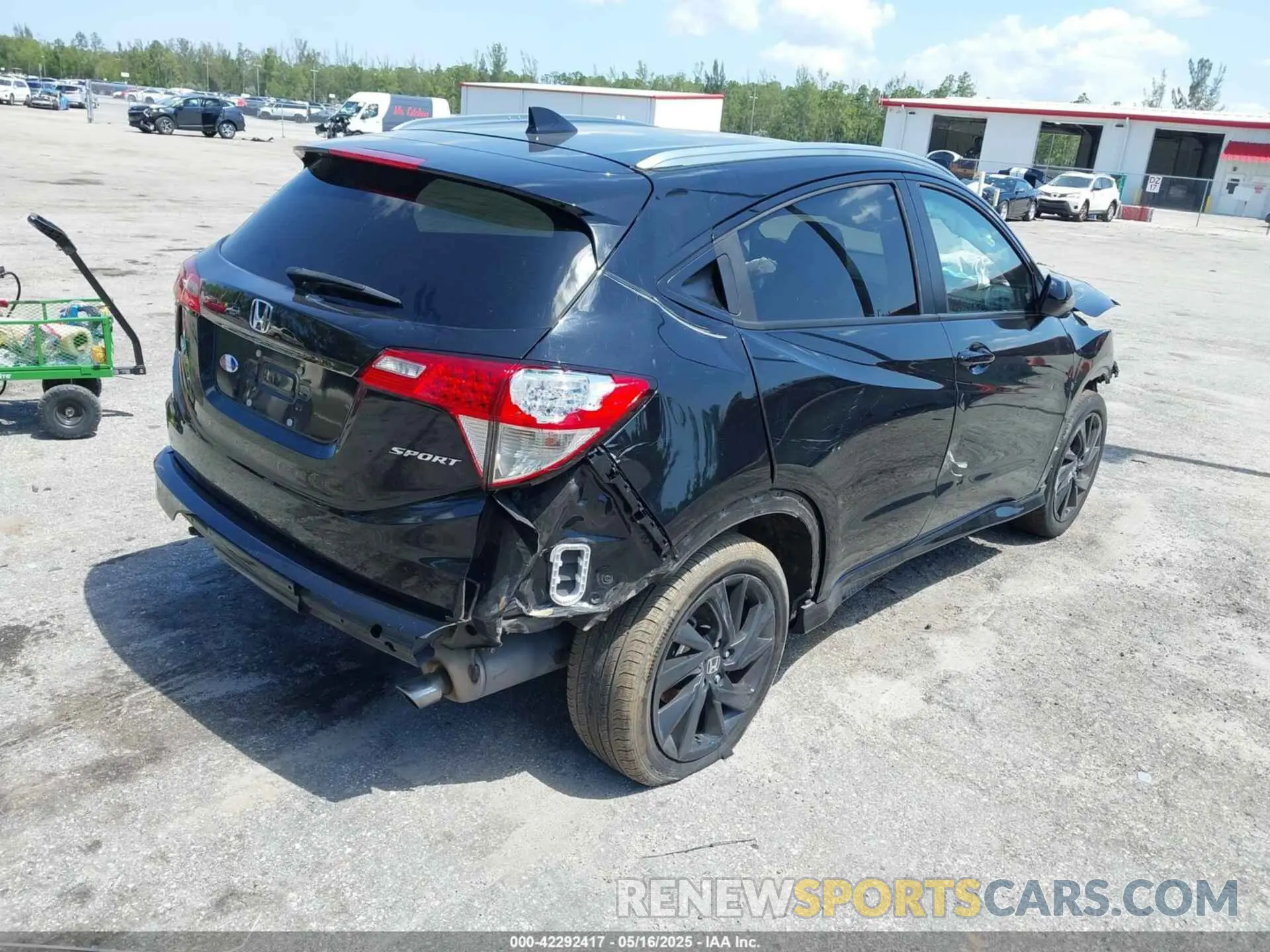 4 fotografías del automóvil dañado 3CZRU5H14NM705033 HONDA HR-V 2022