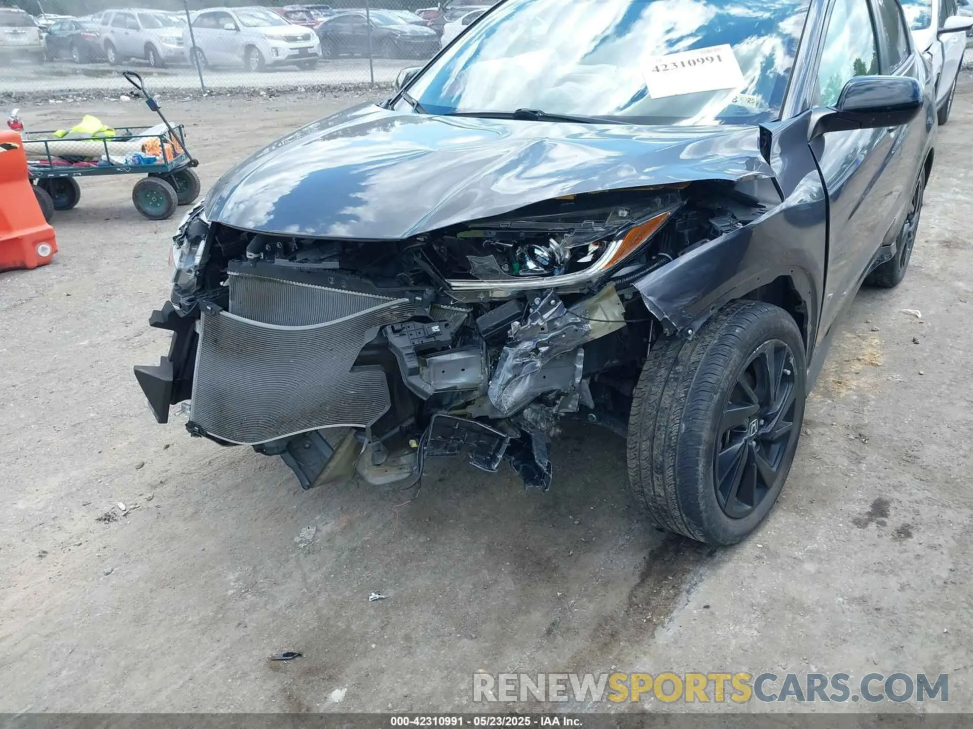 6 fotografías del automóvil dañado 3CZRU5H14NM727436 HONDA HR-V 2022