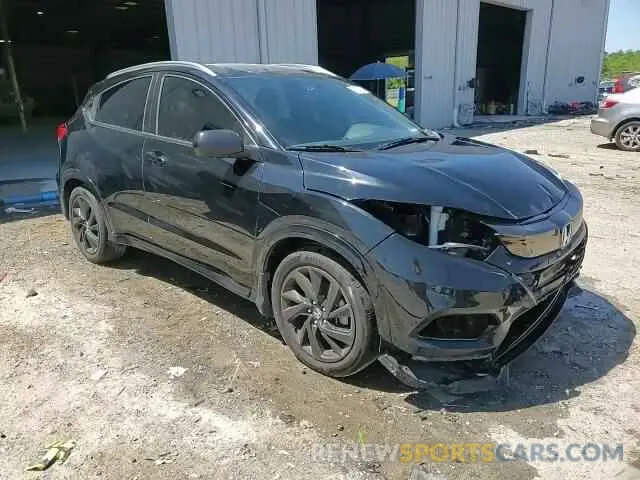 15 fotografías del automóvil dañado 3CZRU5H15NM714923 HONDA HR-V 2022