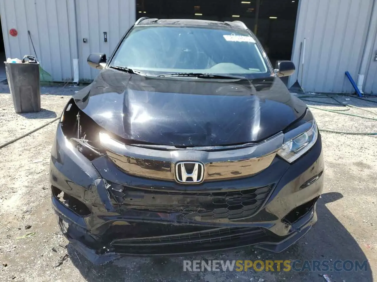 5 fotografías del automóvil dañado 3CZRU5H15NM714923 HONDA HR-V 2022