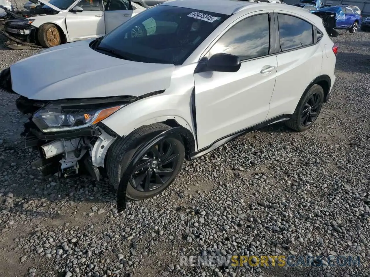 1 fotografías del automóvil dañado 3CZRU5H15NM730409 HONDA HR-V 2022