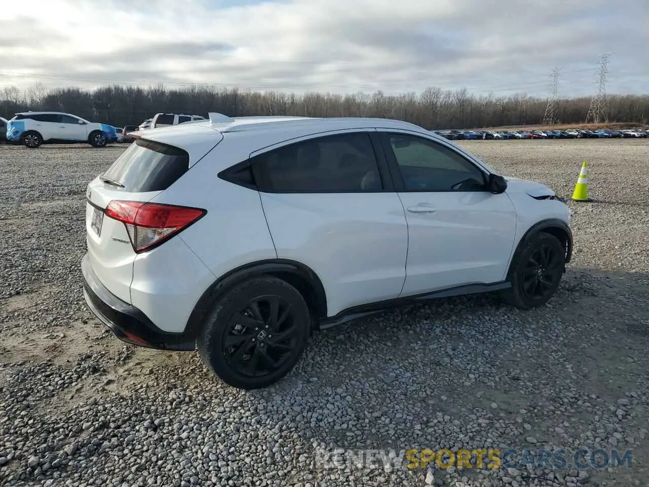 3 fotografías del automóvil dañado 3CZRU5H15NM730409 HONDA HR-V 2022